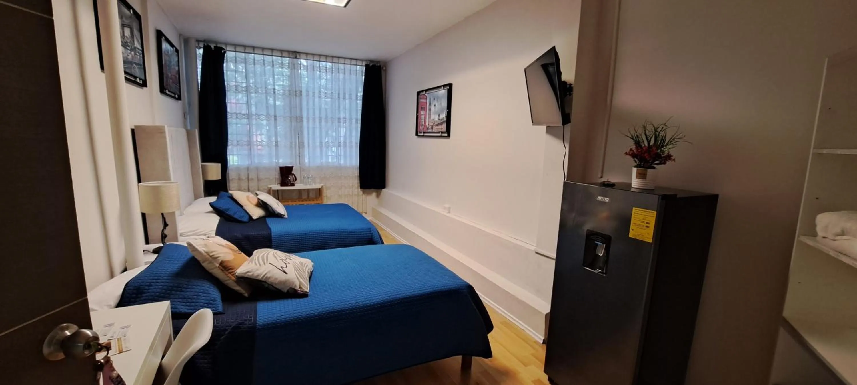 Bed in Habitaciones Narvarte Del Valle