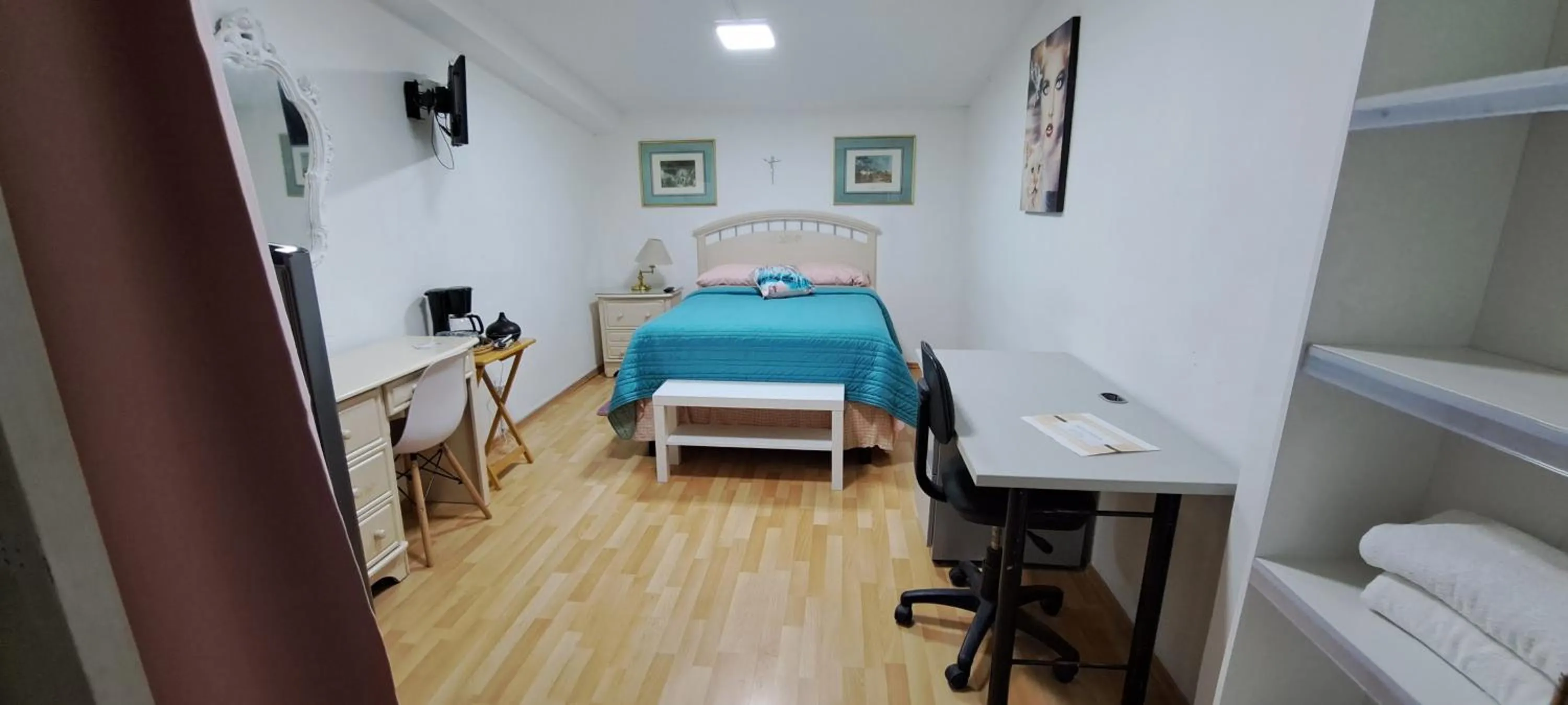 Bed in Habitaciones Narvarte Del Valle