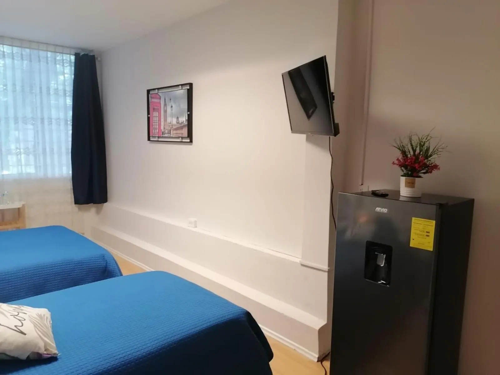 Bed in Habitaciones Narvarte Del Valle