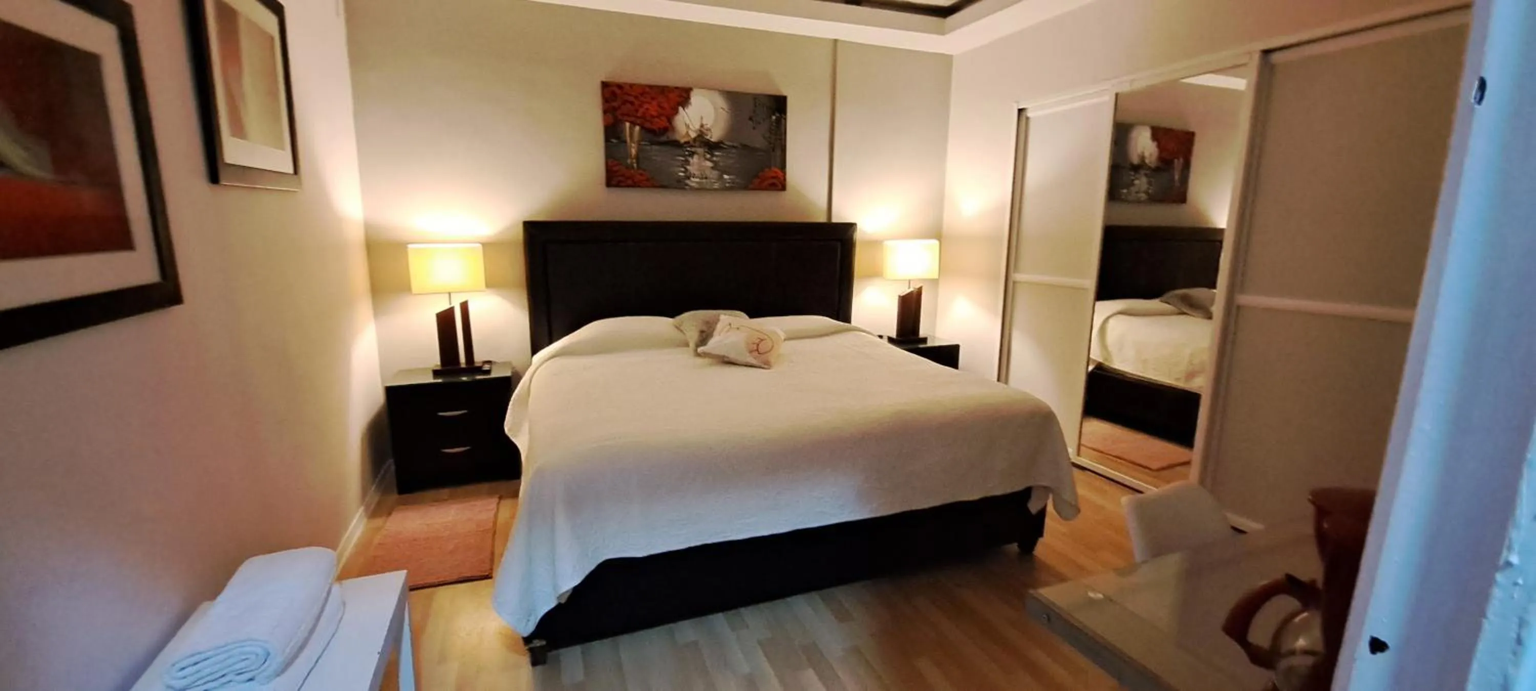 Bedroom, Bed in Habitaciones Narvarte Del Valle