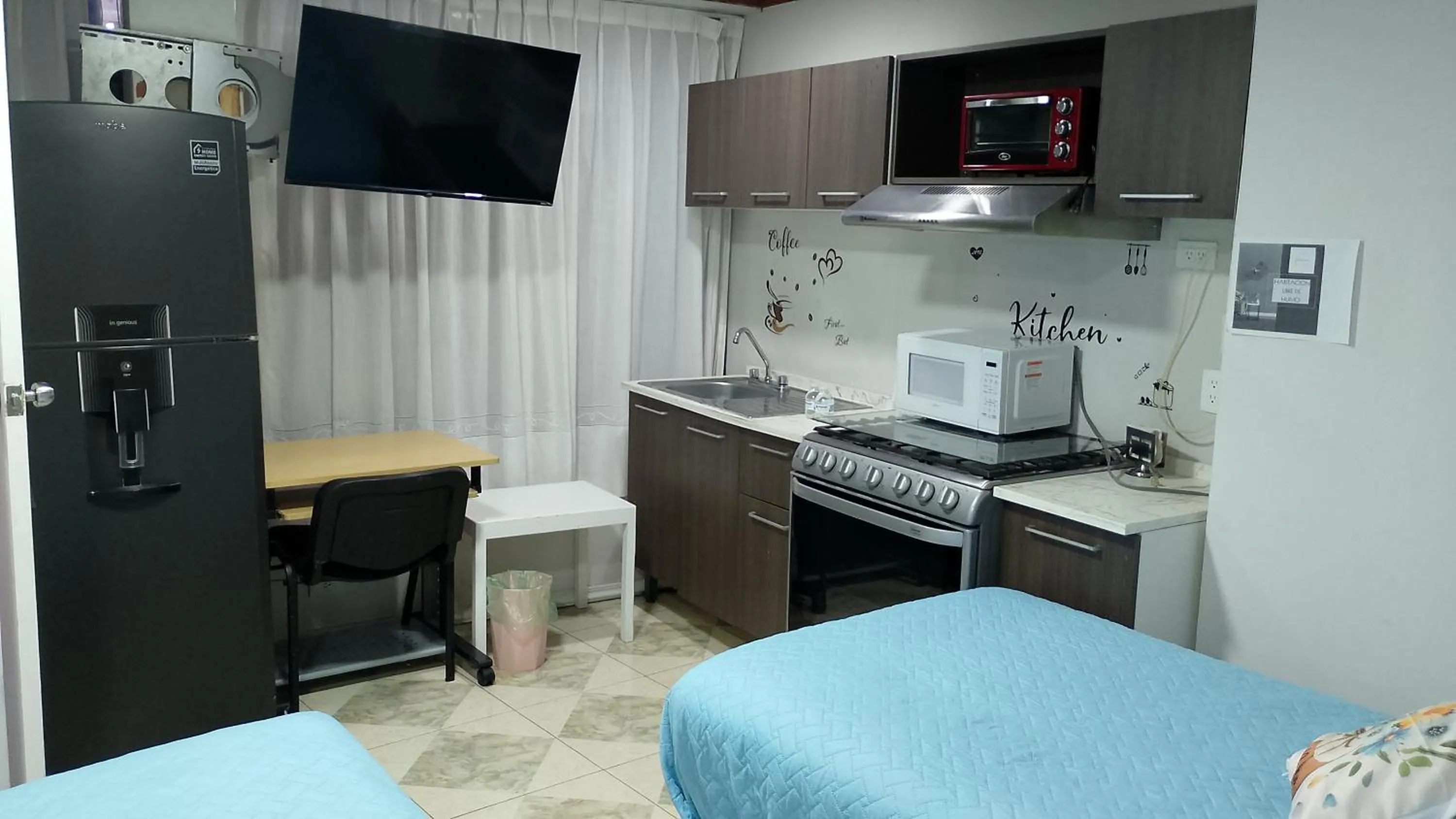 Bed in Habitaciones Narvarte Del Valle