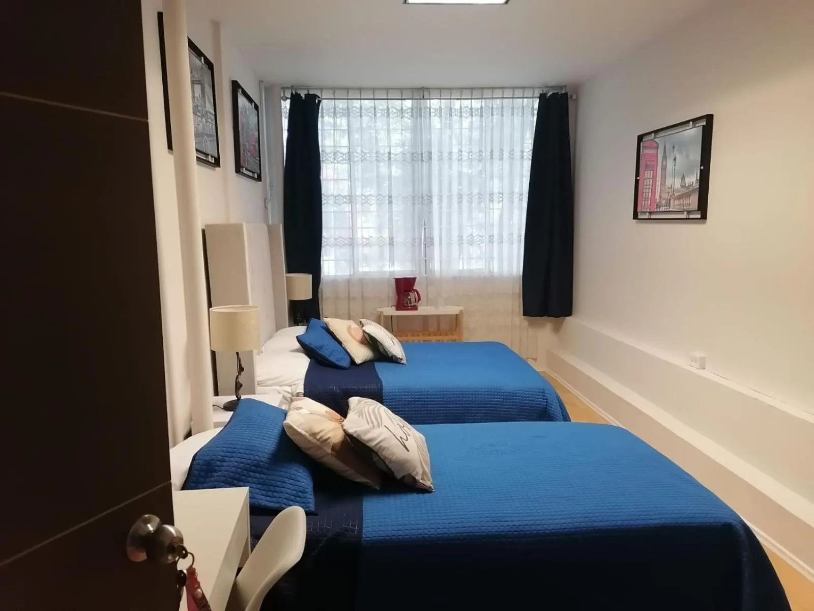 Bed in Habitaciones Narvarte Del Valle