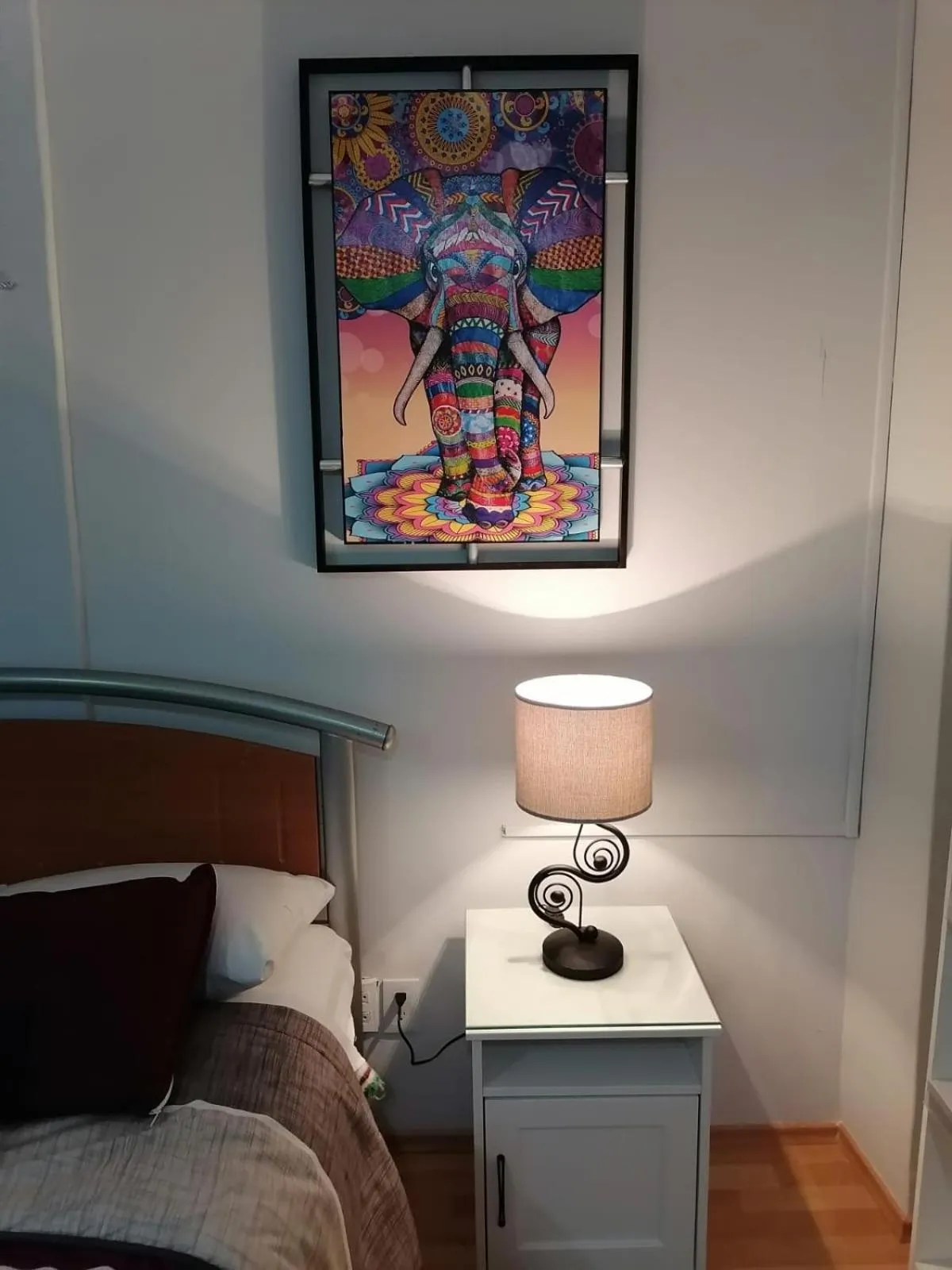 Bedroom, Bed in Habitaciones Narvarte Del Valle