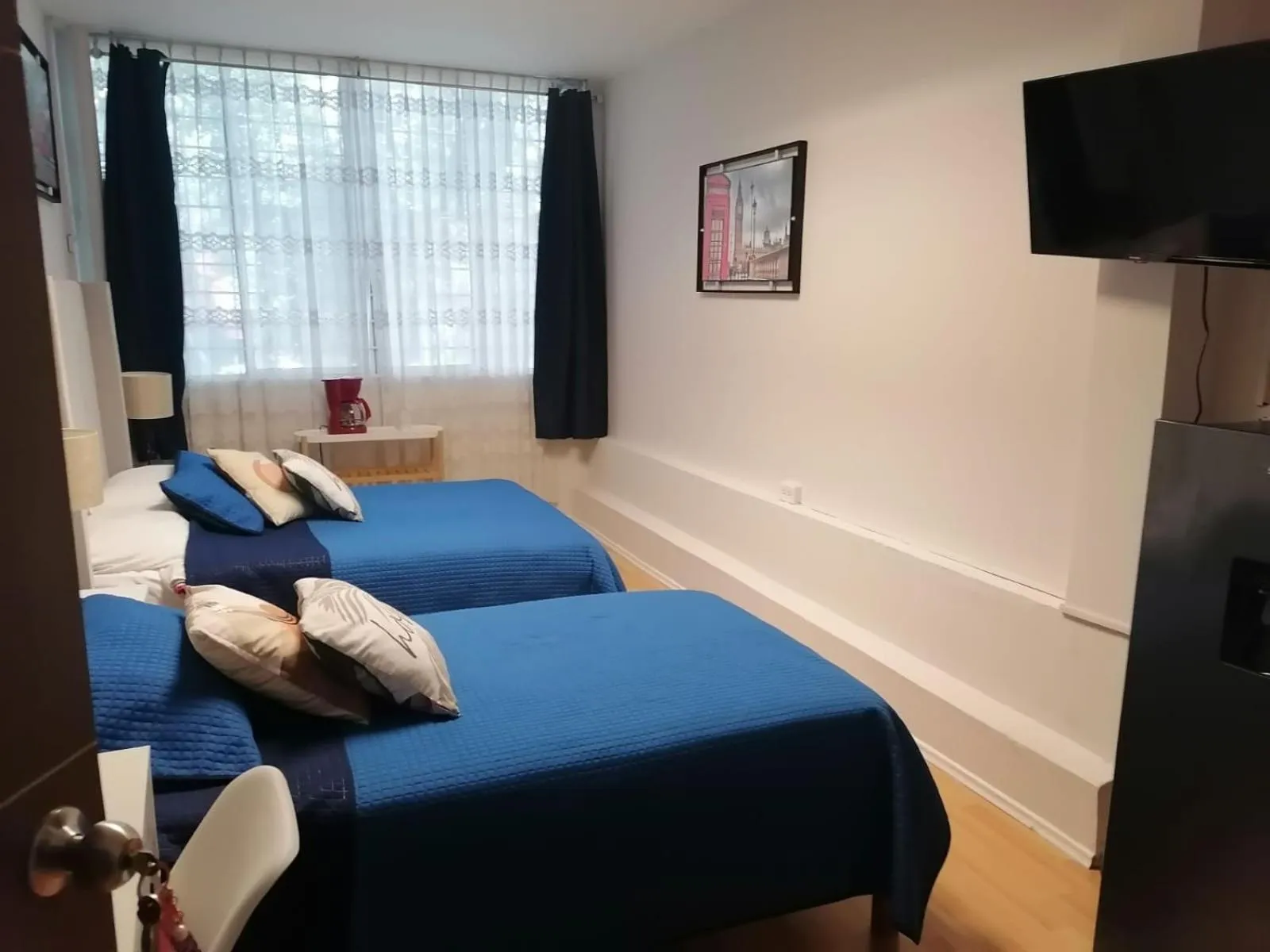 Bed in Habitaciones Narvarte Del Valle