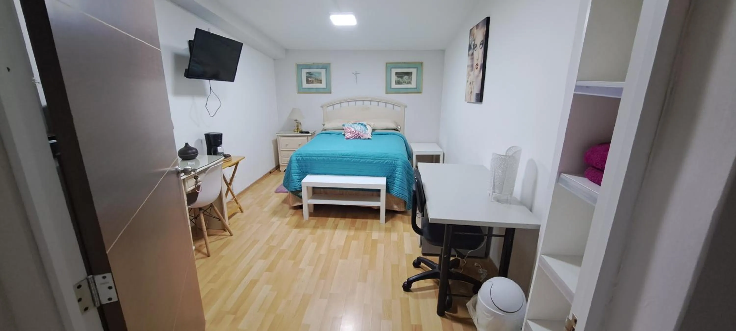 Bed in Habitaciones Narvarte Del Valle