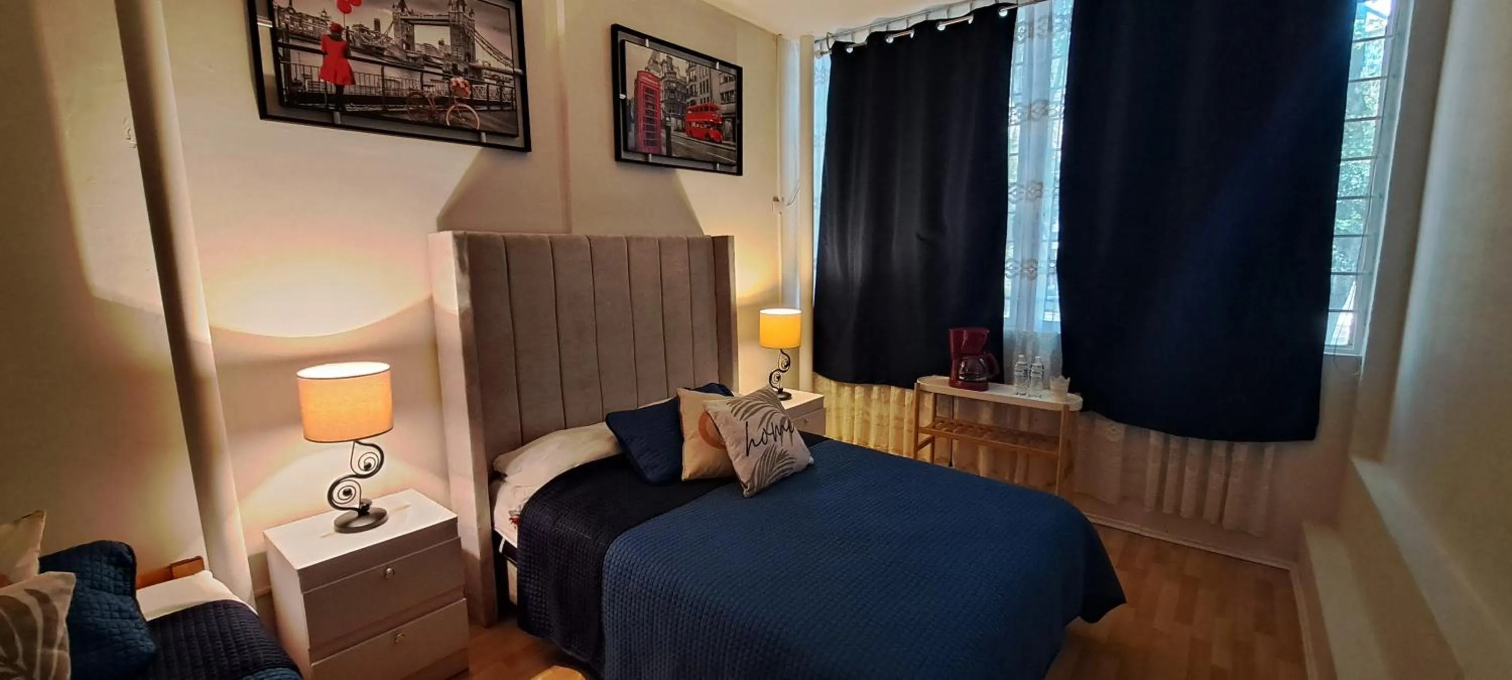 Bed in Habitaciones Narvarte Del Valle