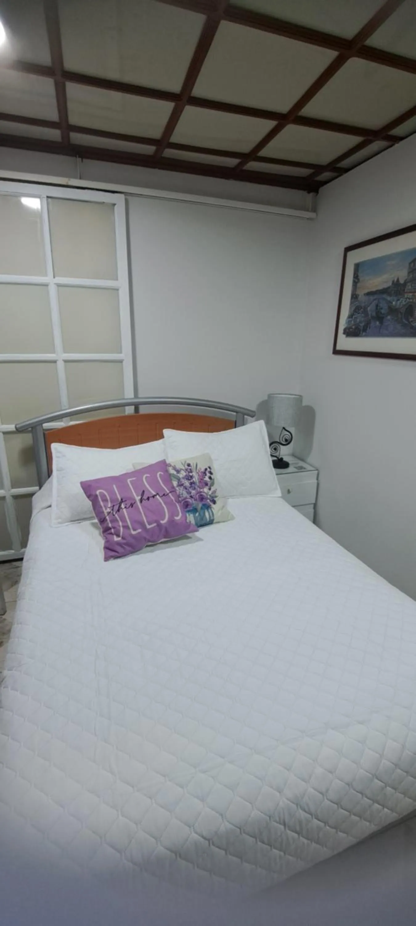 Bedroom, Bed in Habitaciones Narvarte Del Valle