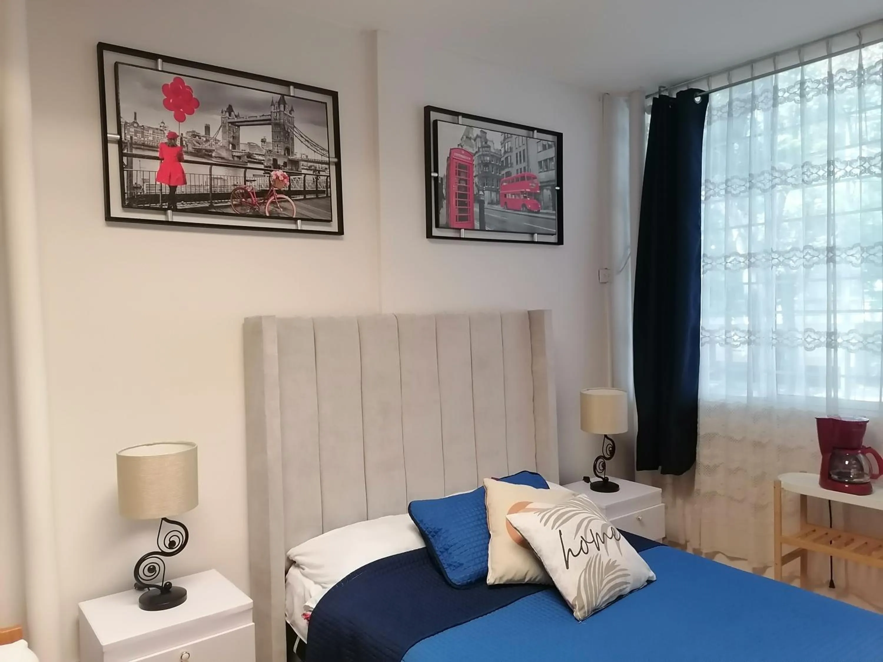 Bed in Habitaciones Narvarte Del Valle