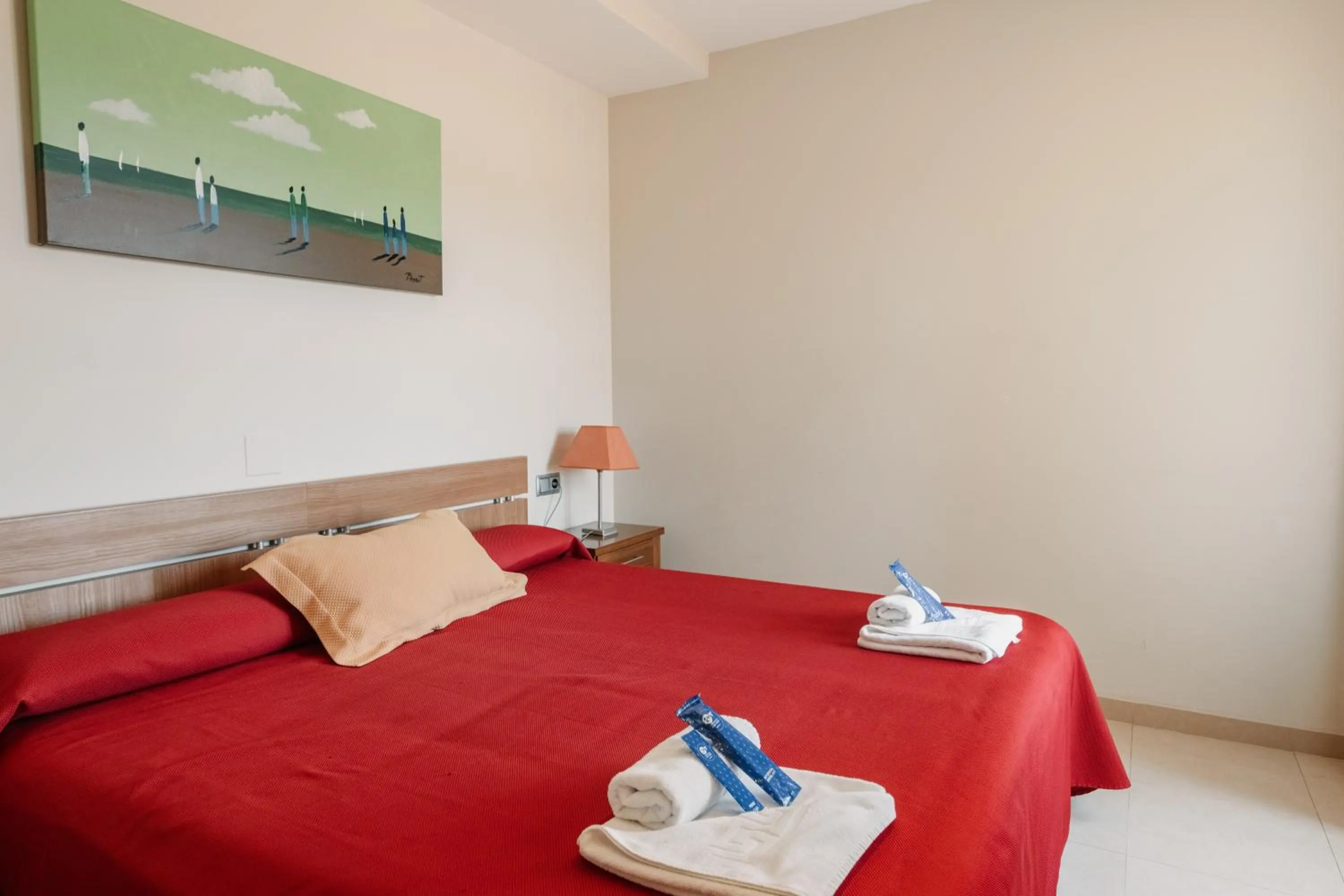 Bedroom, Bed in Aparthotel Bahía