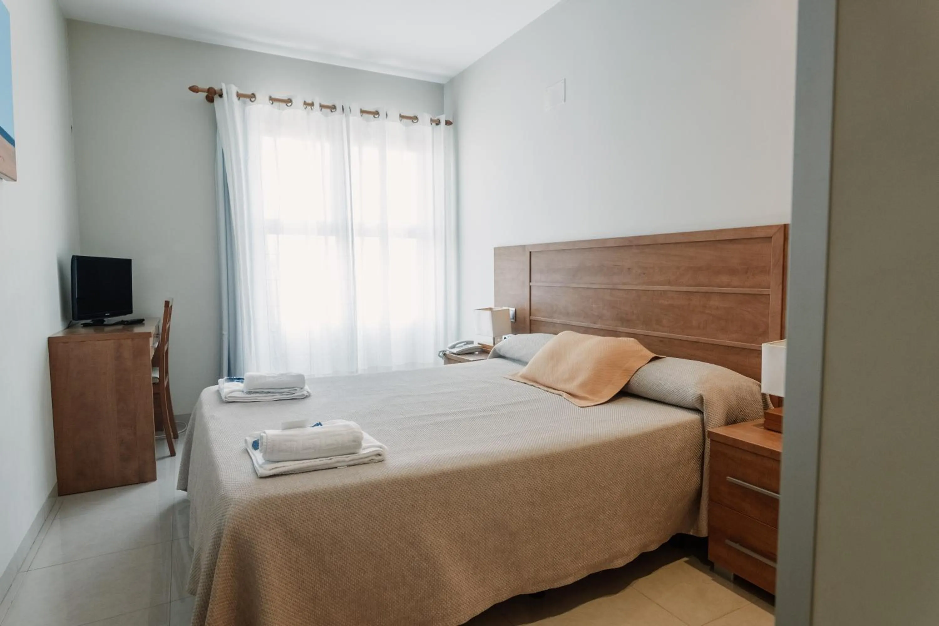 Bedroom, Bed in Aparthotel Bahía