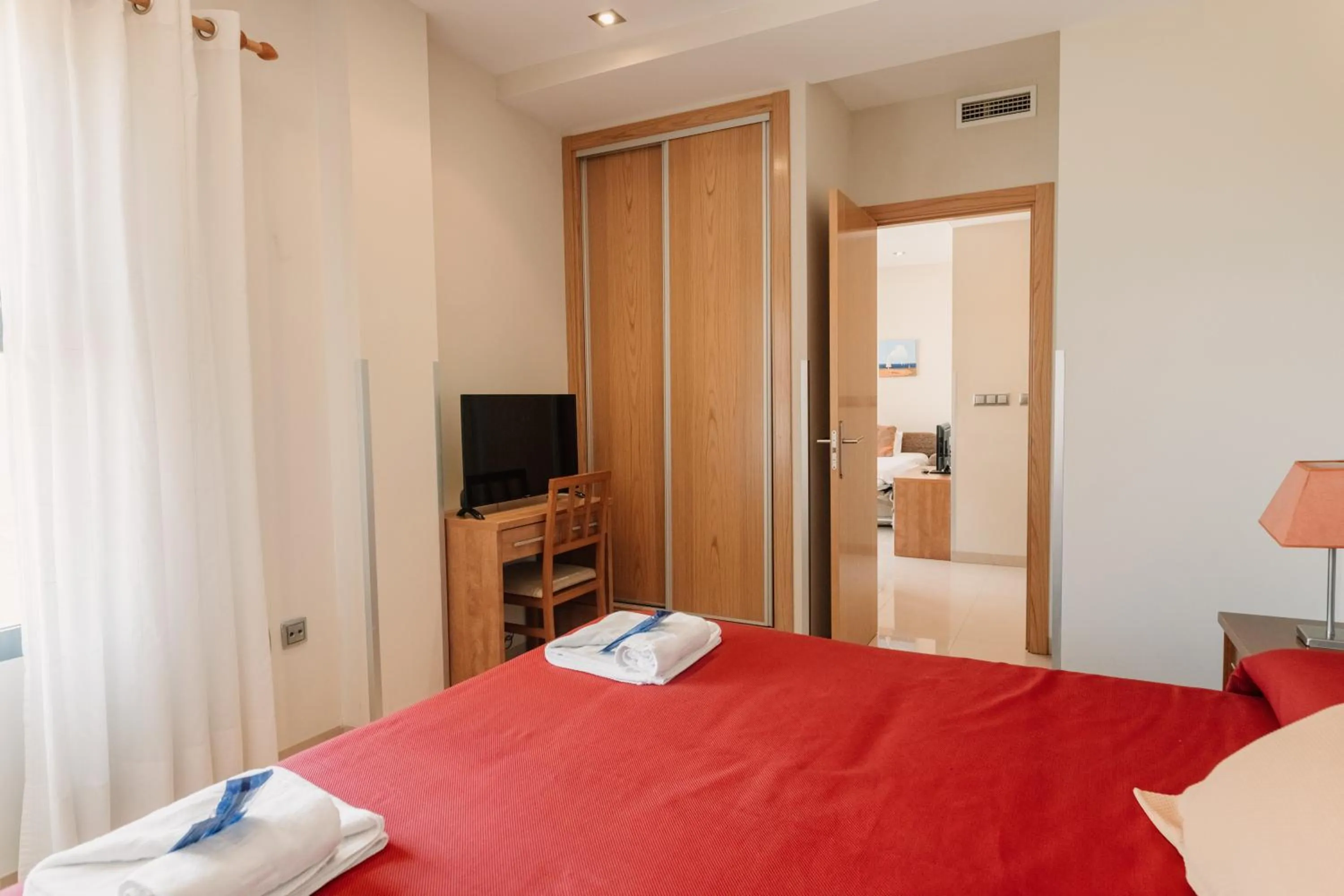 Bedroom, Bed in Aparthotel Bahía