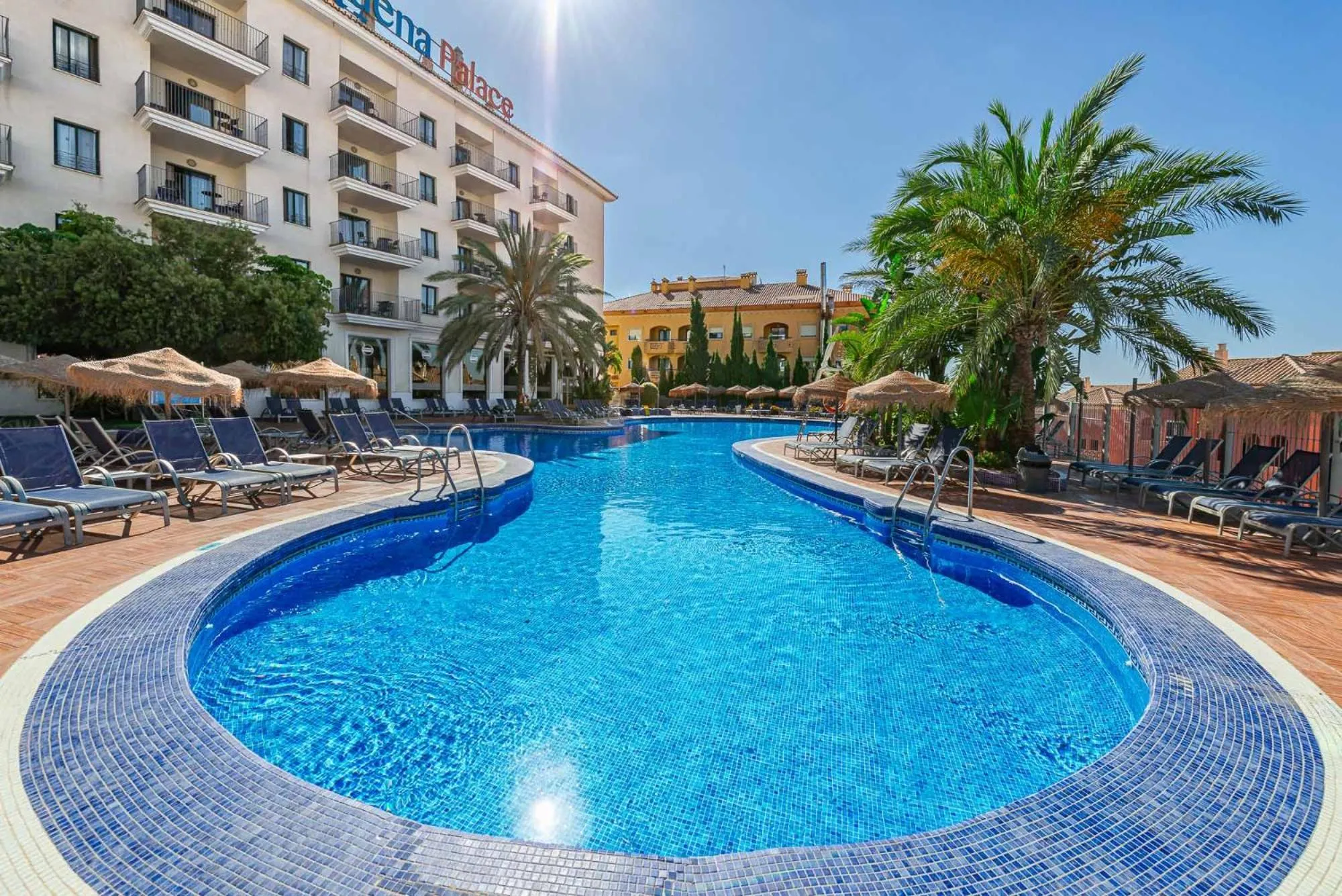 Swimming pool in Benalmadena Palace Spa