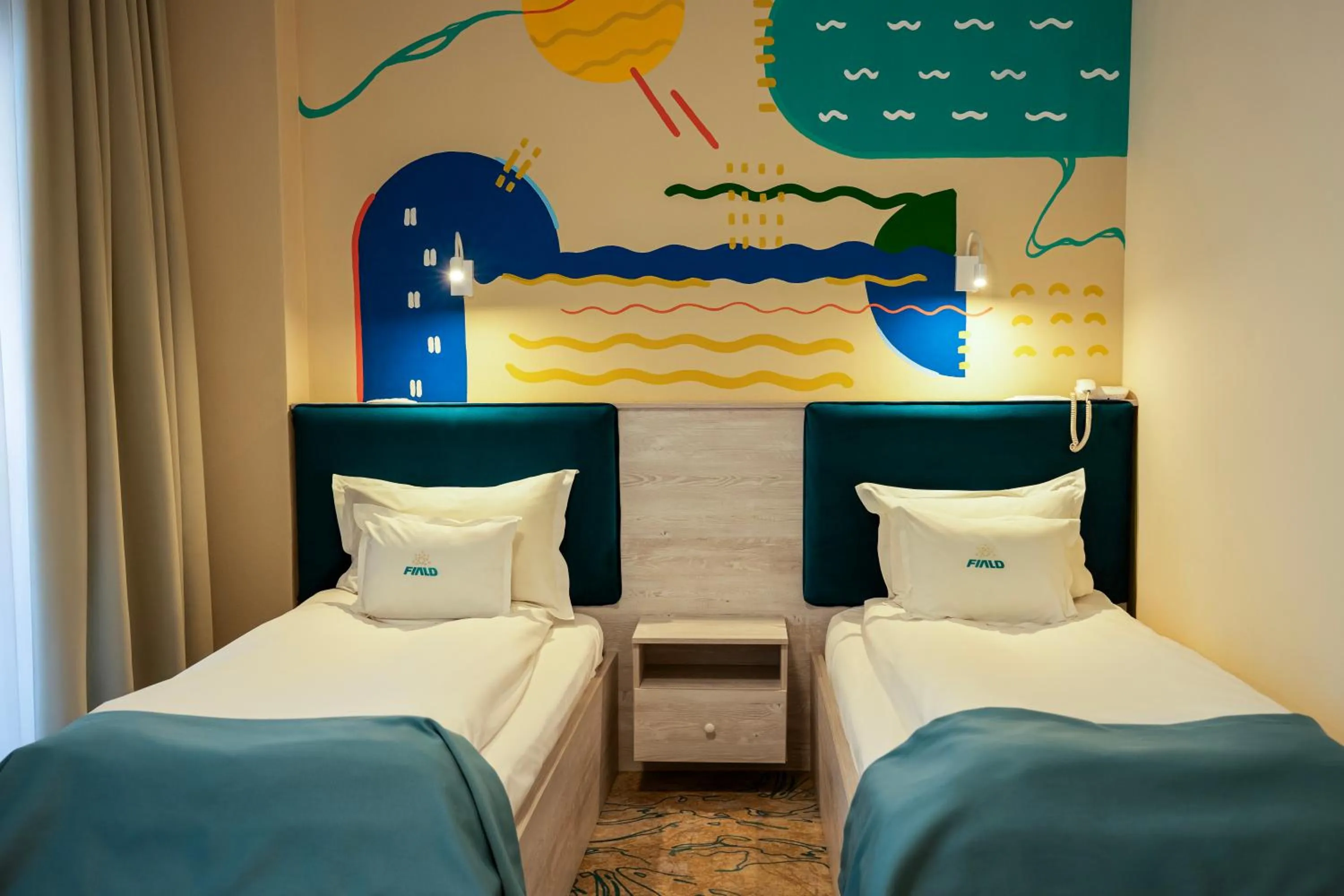 Bed in Fiald Hotel & Spa