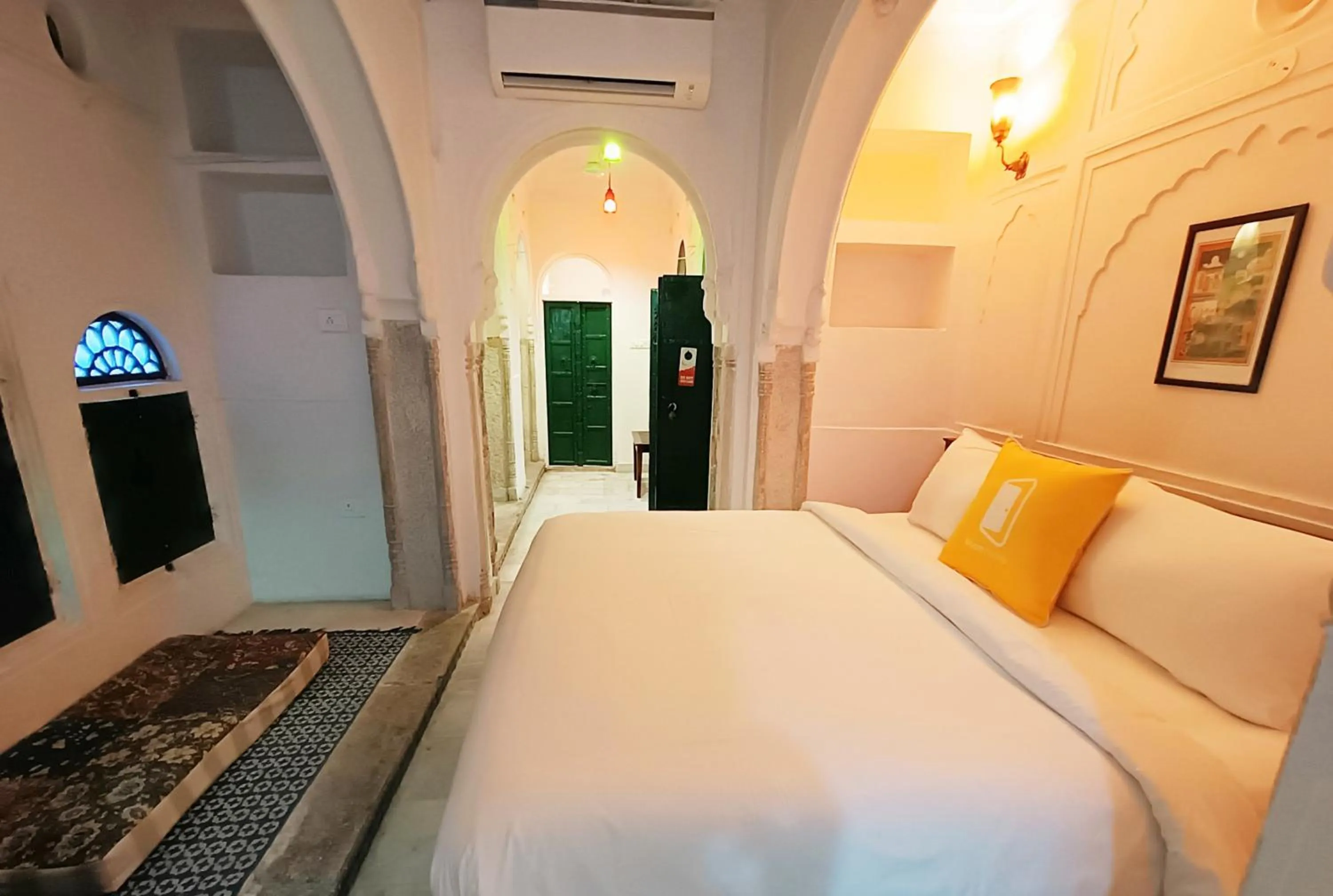 Bedroom, Bed in Bloom Boutique l Chelon Haveli