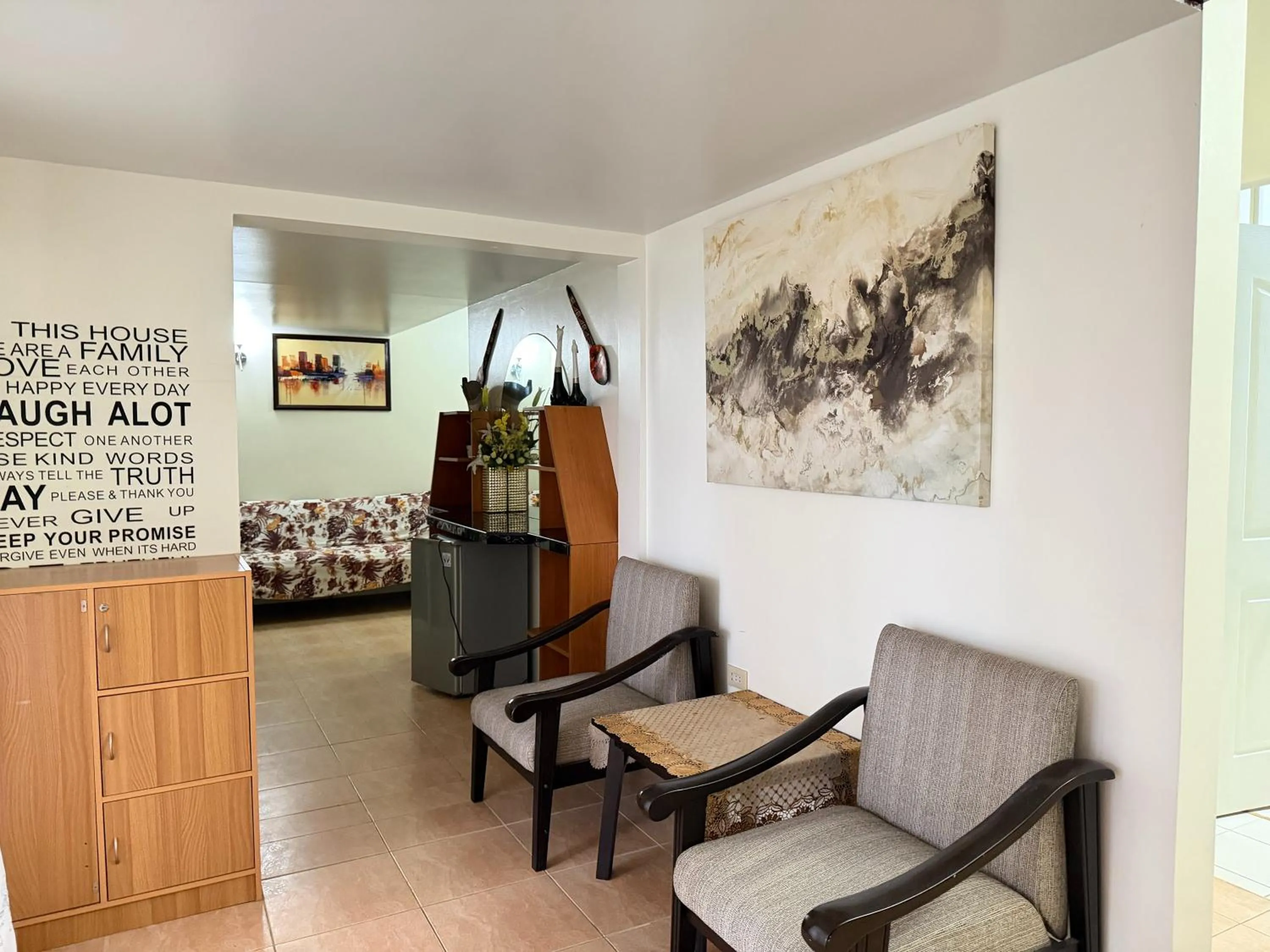 Seating area in SEAVIEW BEACH RESORT