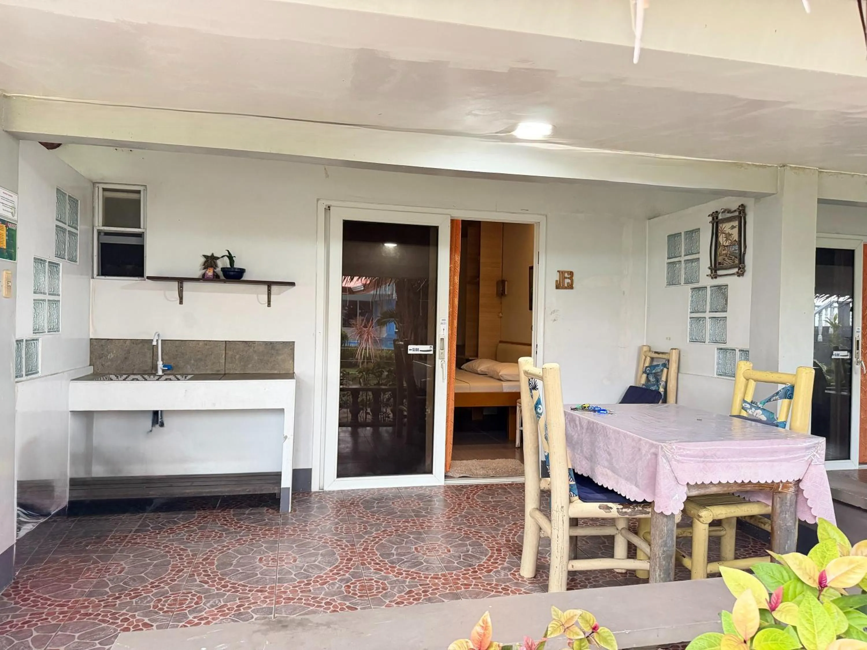 Bed in SEAVIEW BEACH RESORT