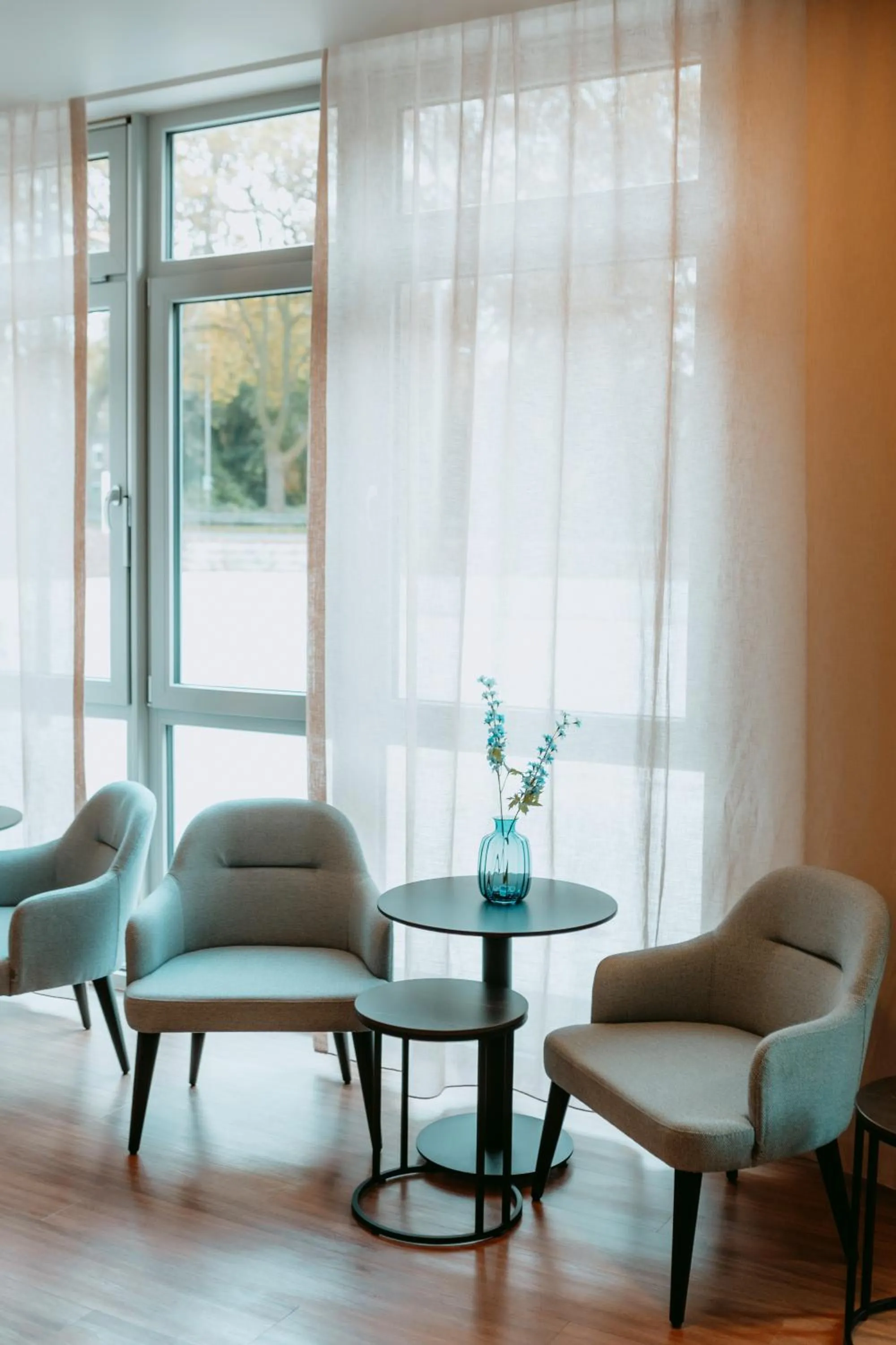 Seating area in Moods Hotel Dortmund