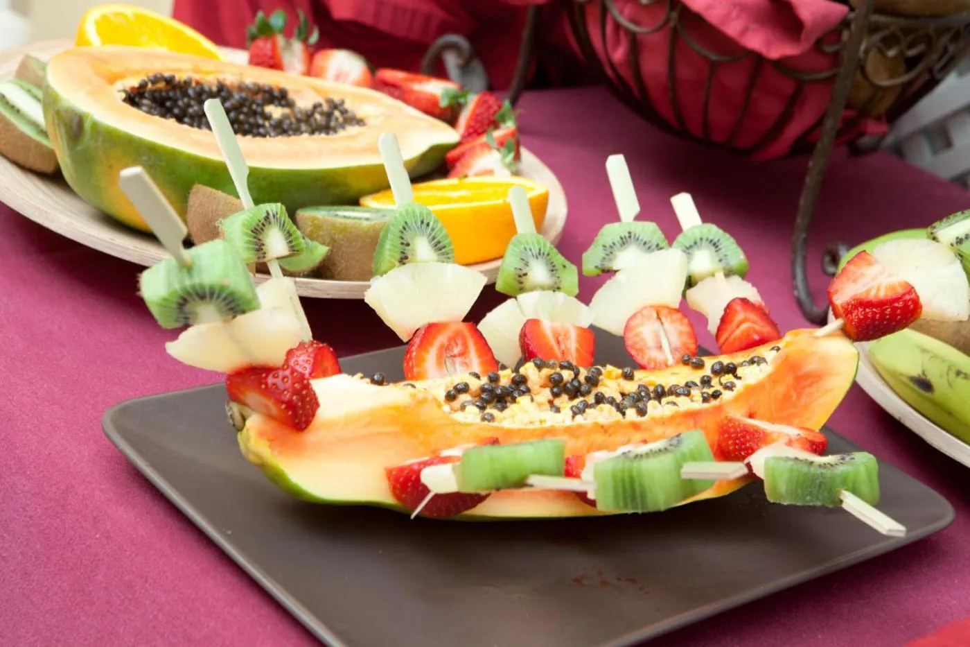 Buffet breakfast in Hotel Doña María