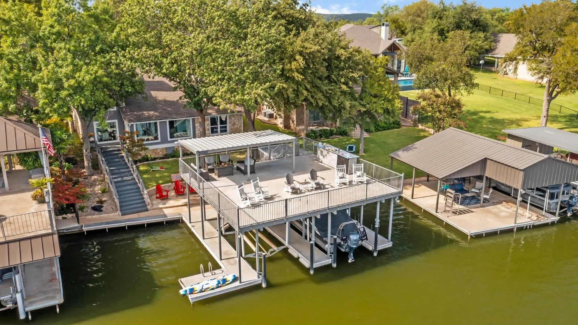 Waterfront House with Amazing Outdoor Oasis Boat Slip and Pet Friendly