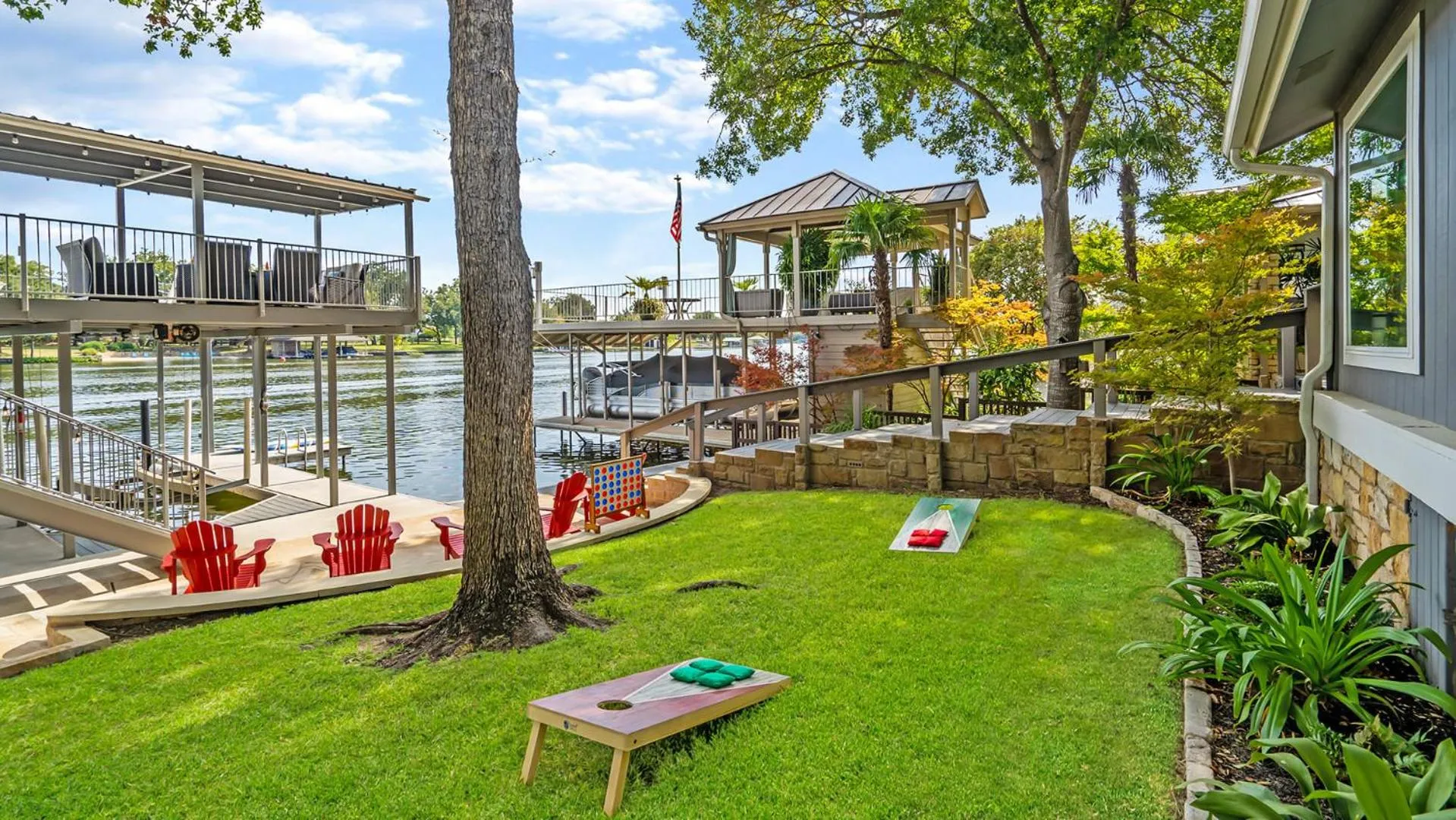 Waterfront House with Amazing Outdoor Oasis Boat Slip and Pet Friendly