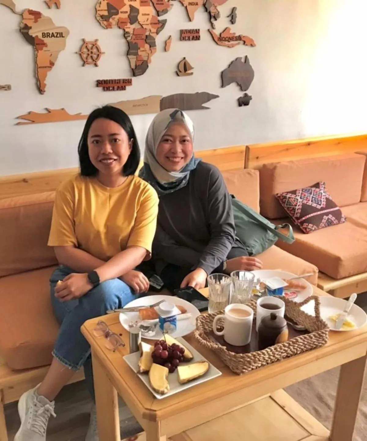 Guests in Champollion Hostel