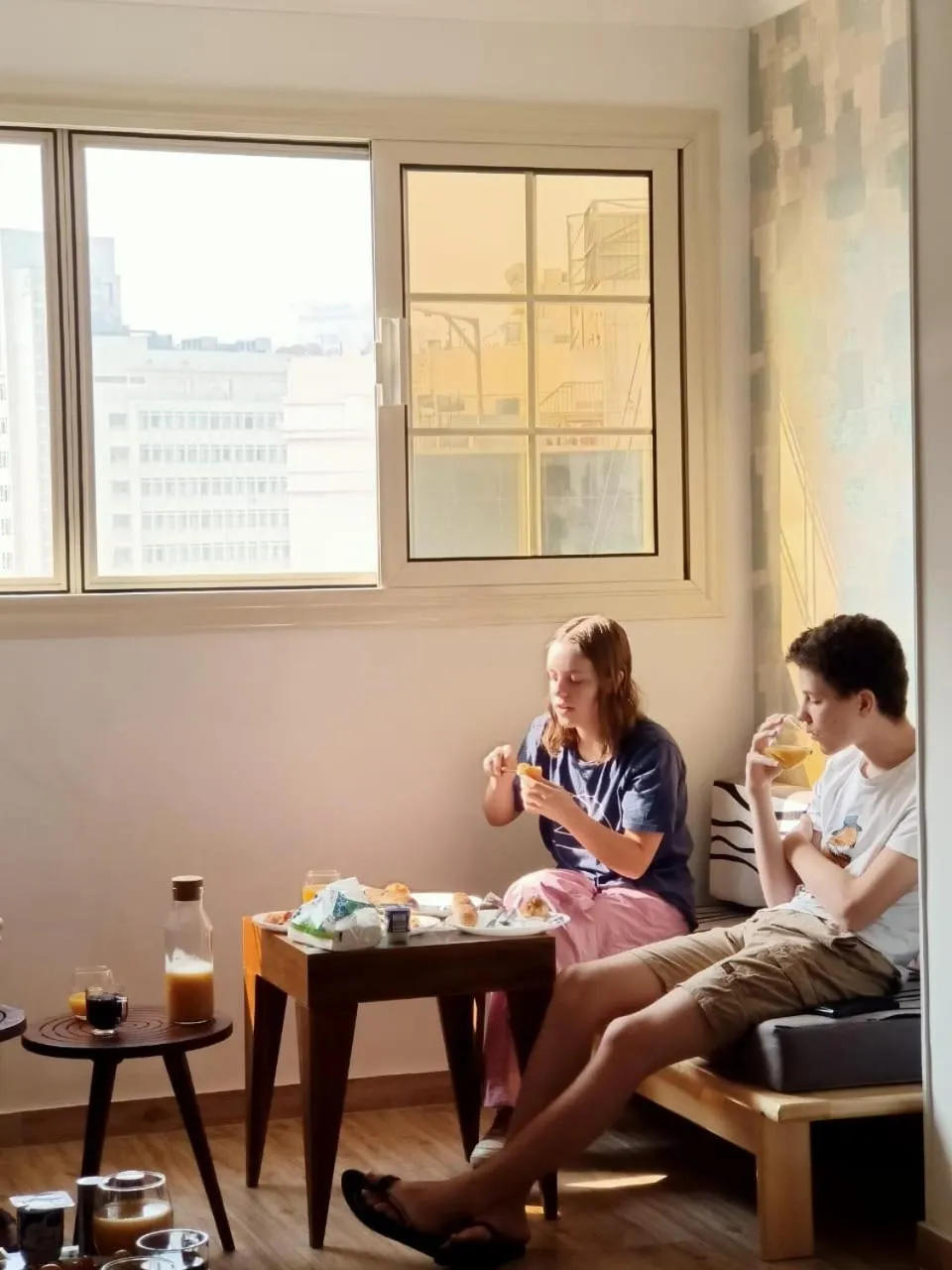 Guests in Champollion Hostel