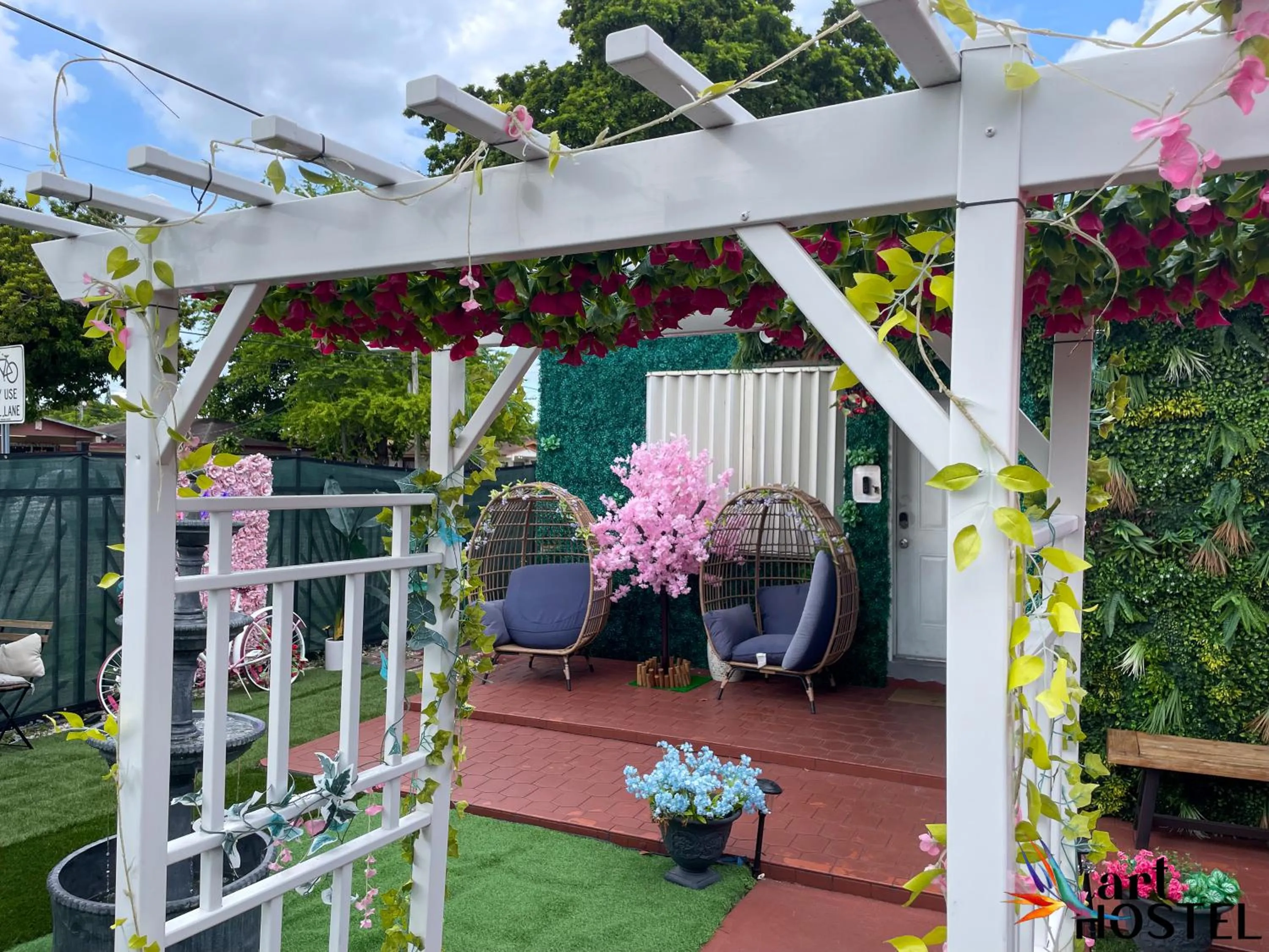 Patio in Summer Gardens