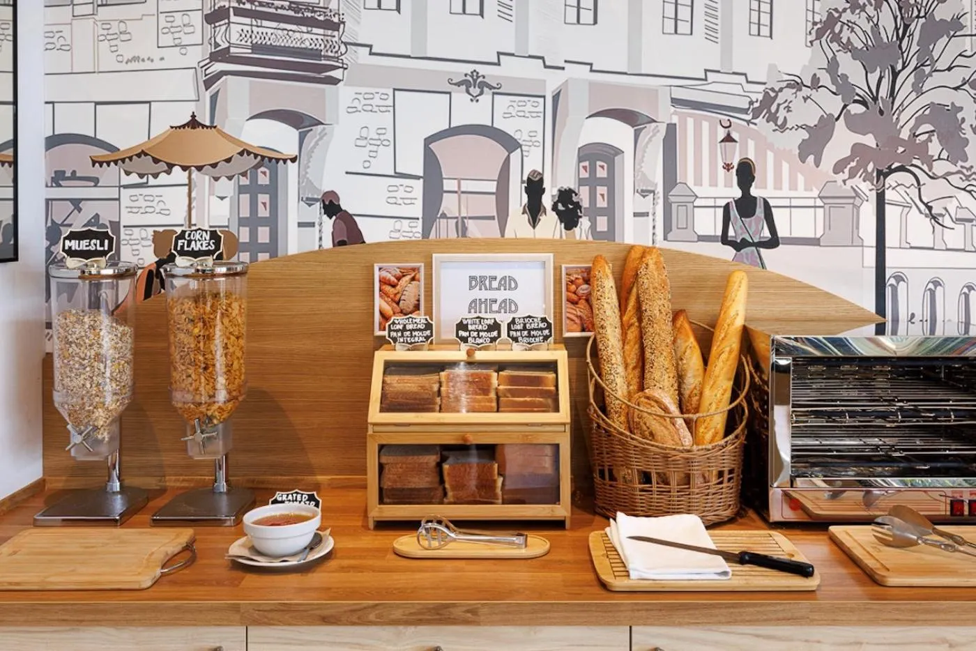 Breakfast in Hotel Ronda Lesseps