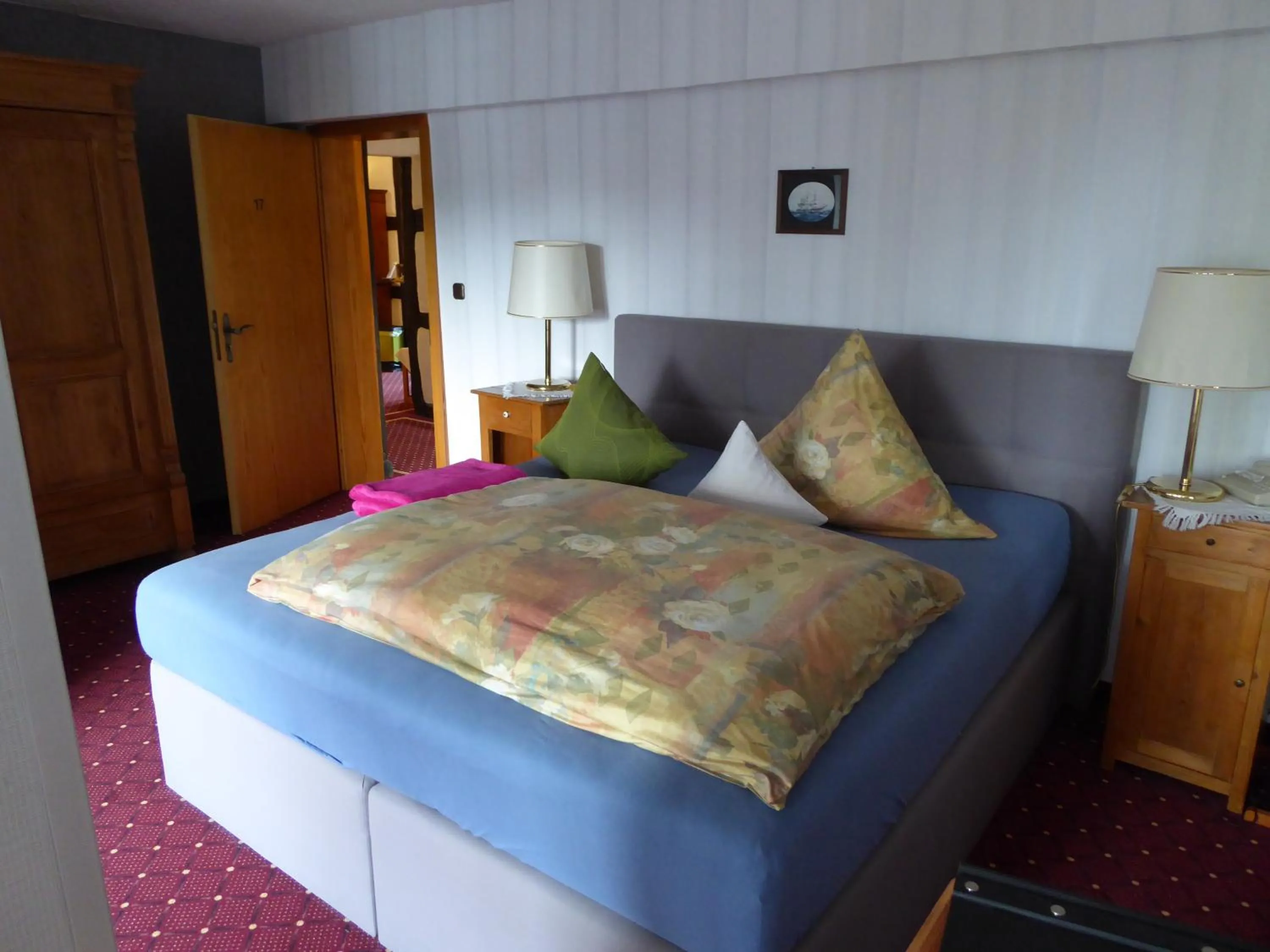 Bed in Hotel zum alten Torfkahn