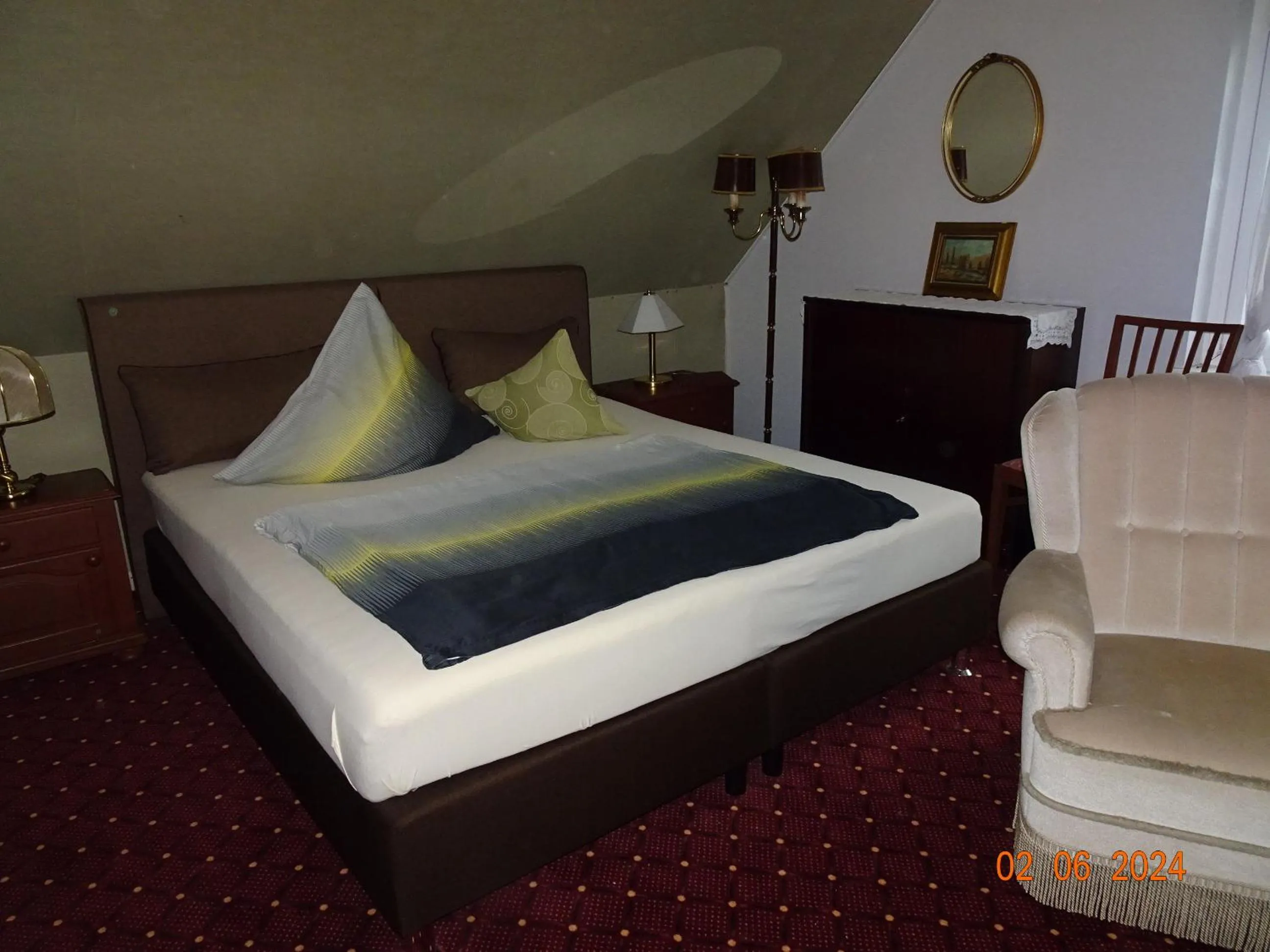 Bed in Hotel zum alten Torfkahn