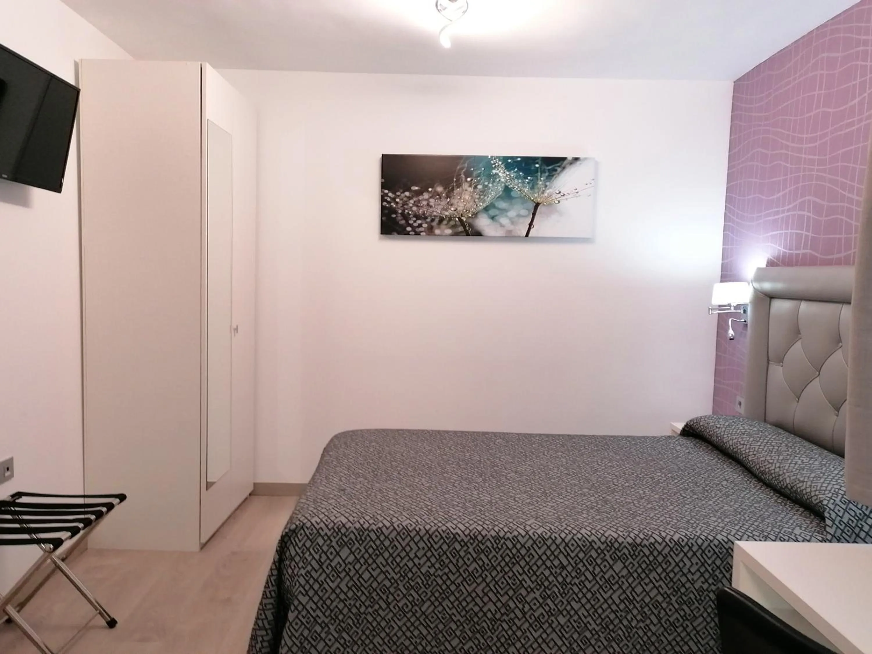 Bed in Hotel Molinos