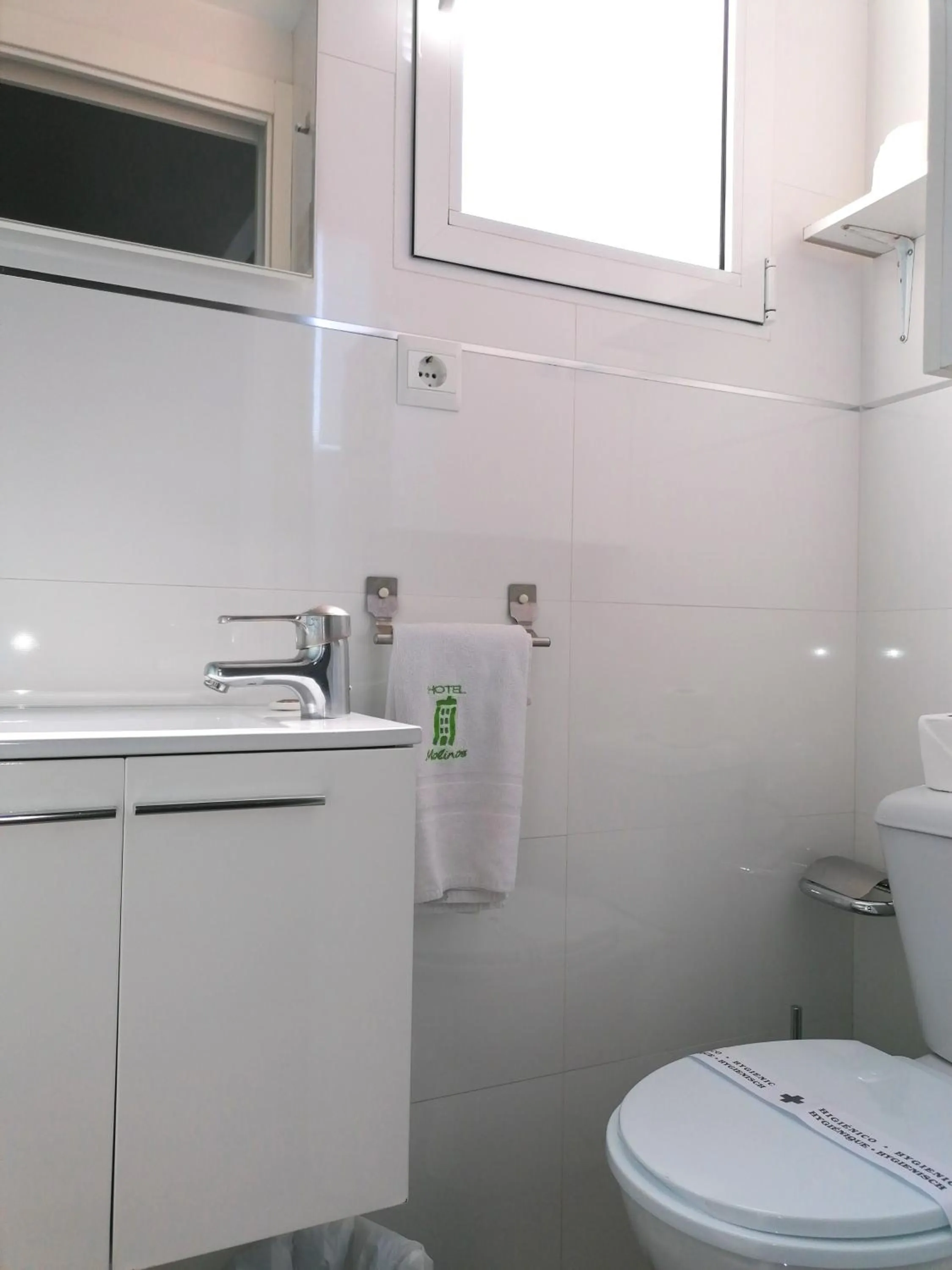 Bathroom in Hotel Molinos