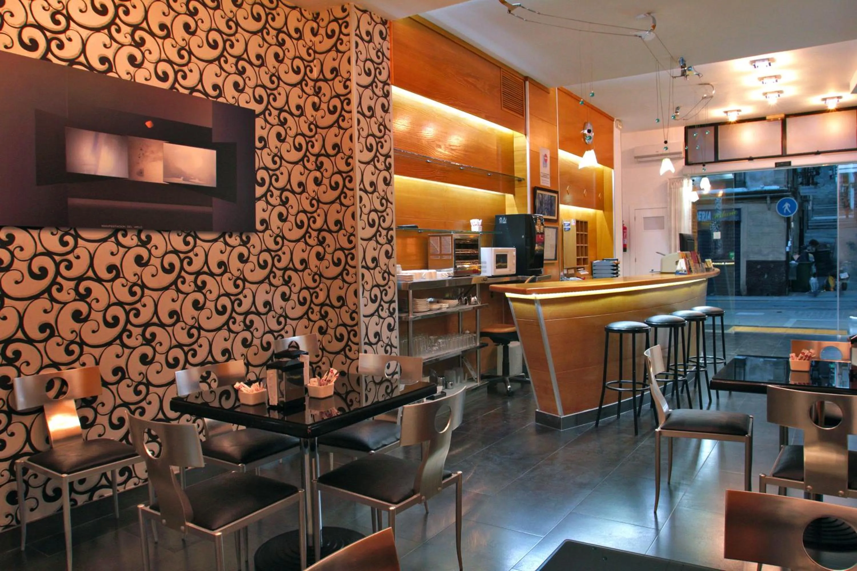 Dining area in Hotel Molinos