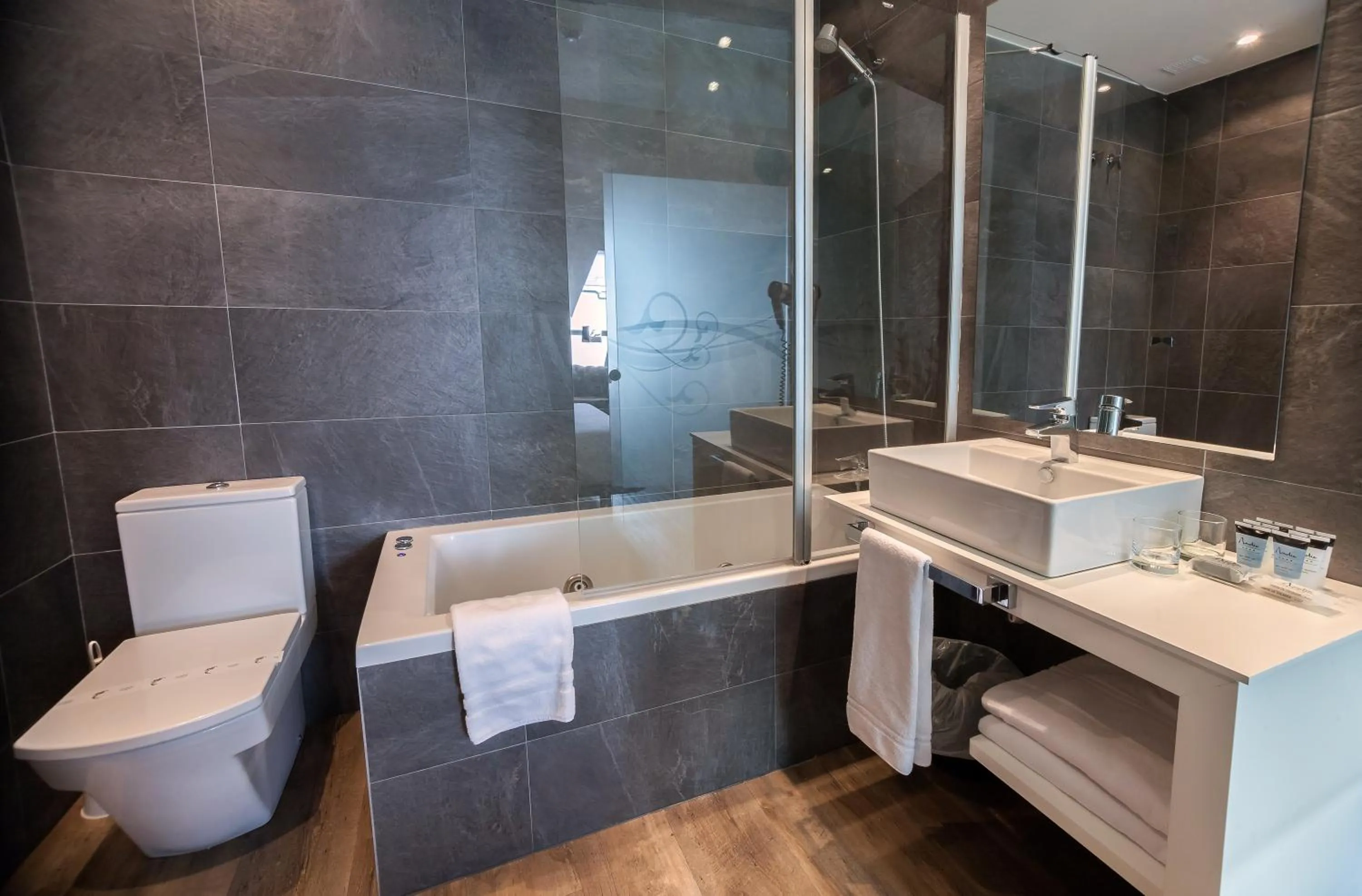 Bathroom in Hotel Andia