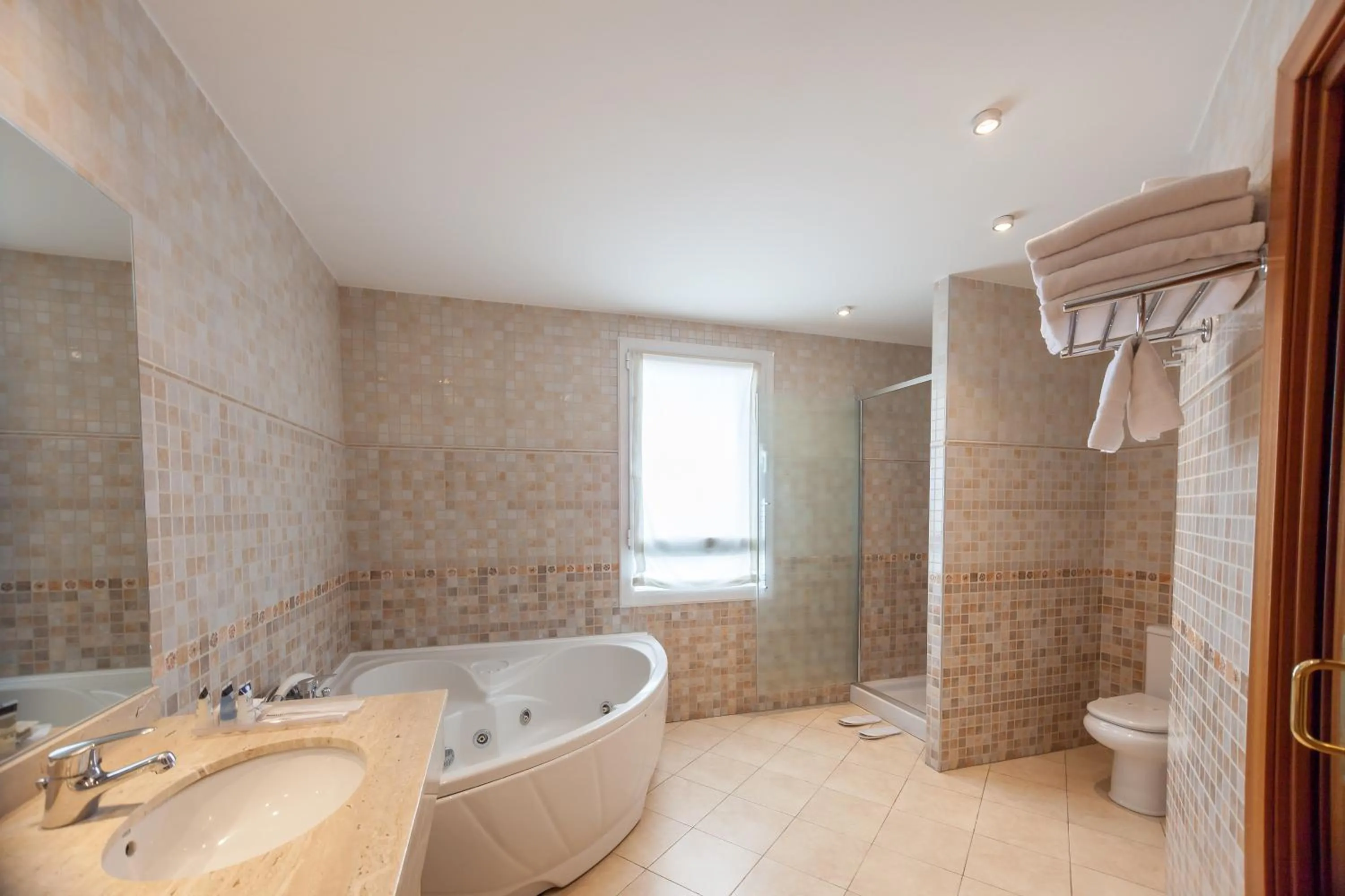 Shower in Hotel Andia