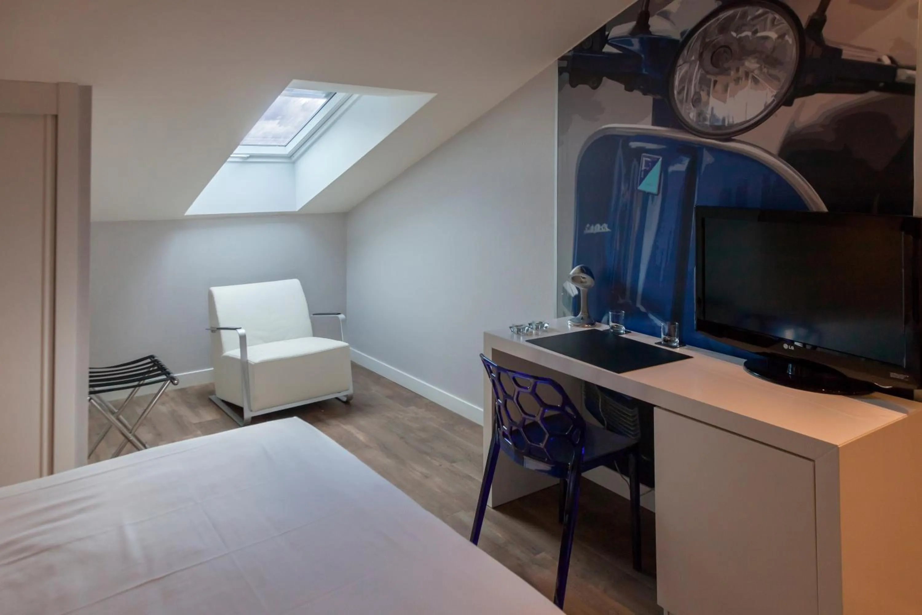 TV and multimedia, Bed in Hotel Andia