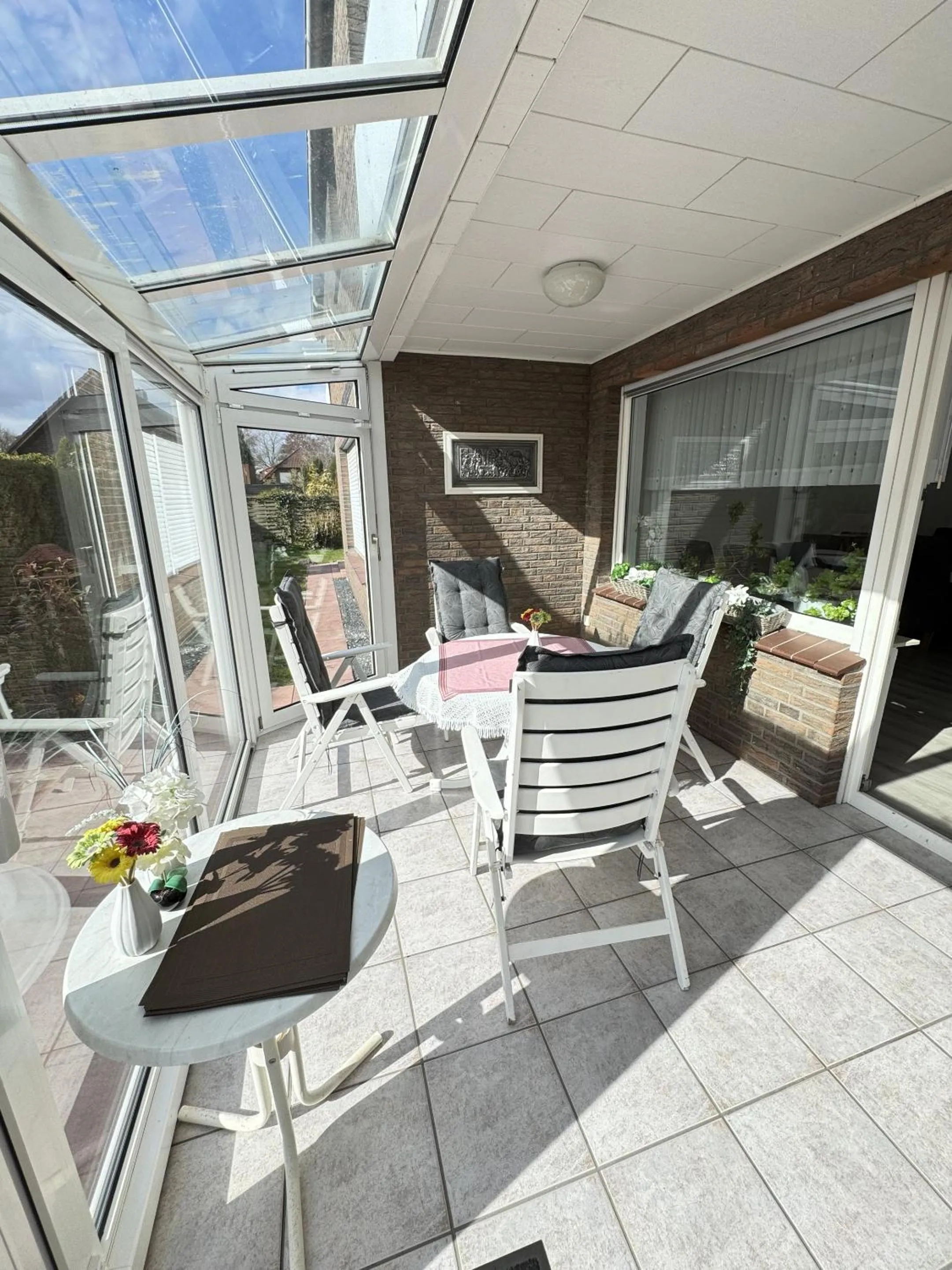 Dining area in Hotel Pension Petra