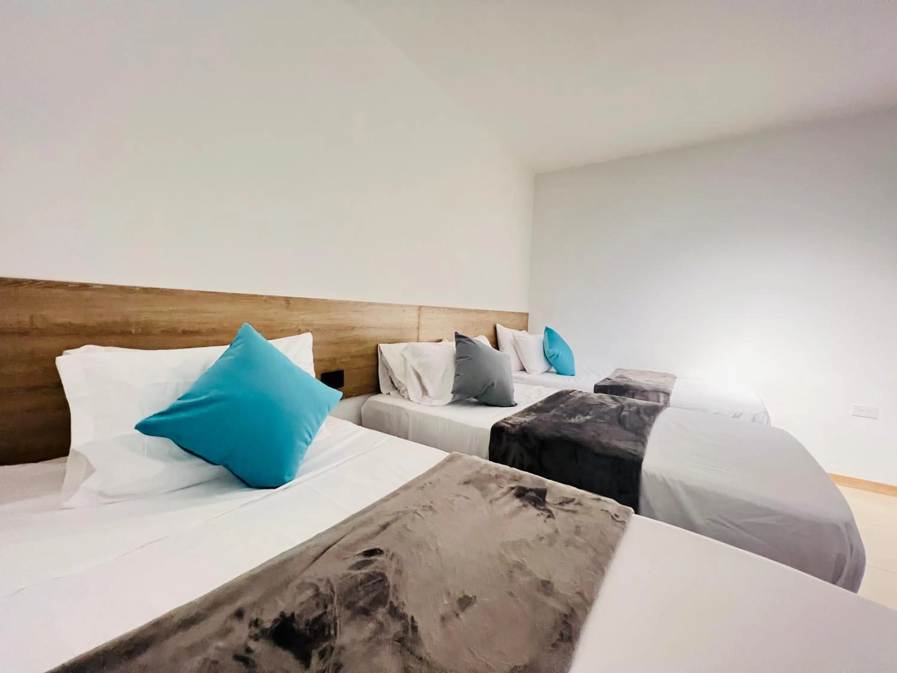 Bed in HOTEL 9.5 SAN FERNANDO