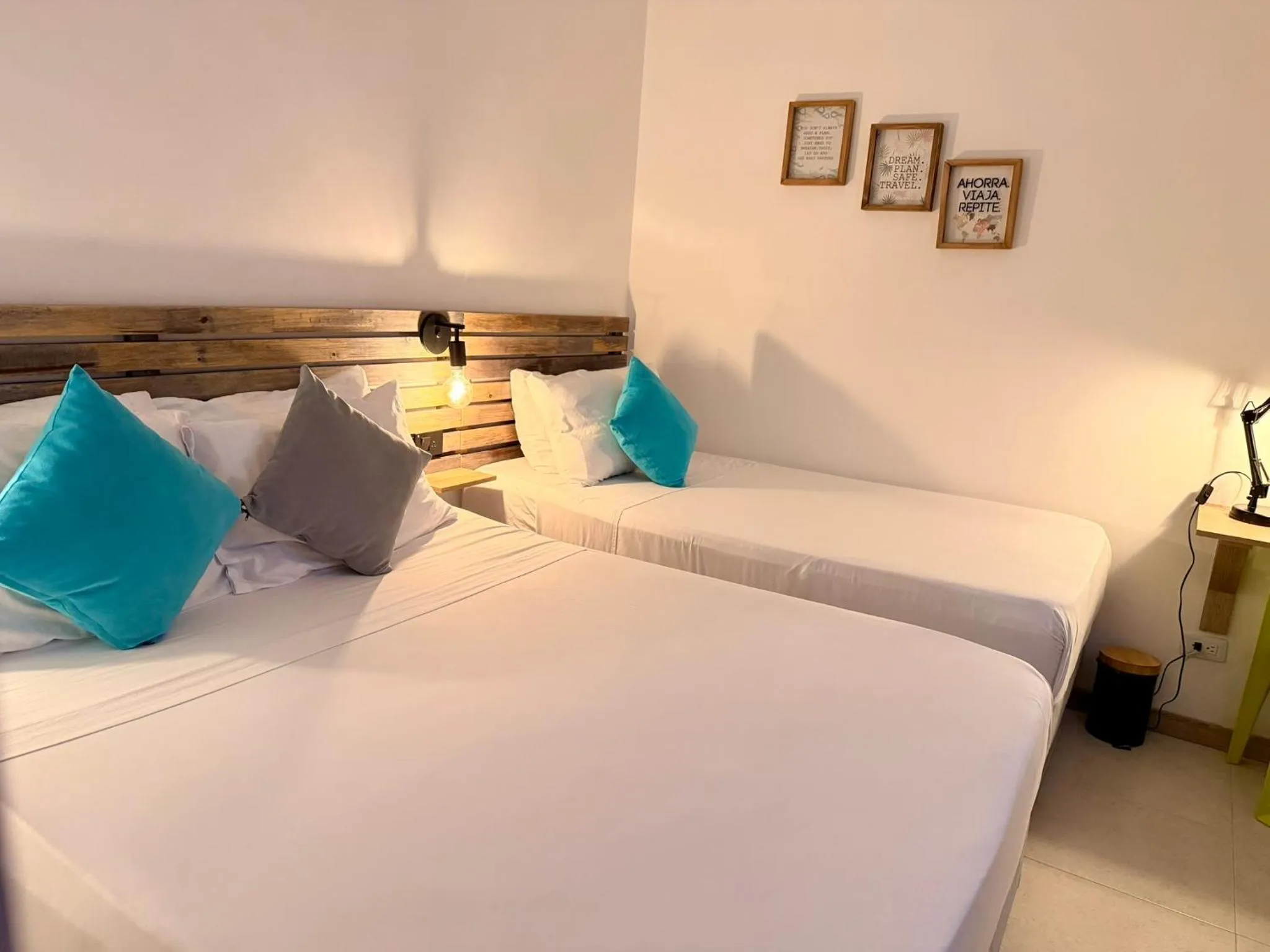 Bed in HOTEL 9.5 SAN FERNANDO