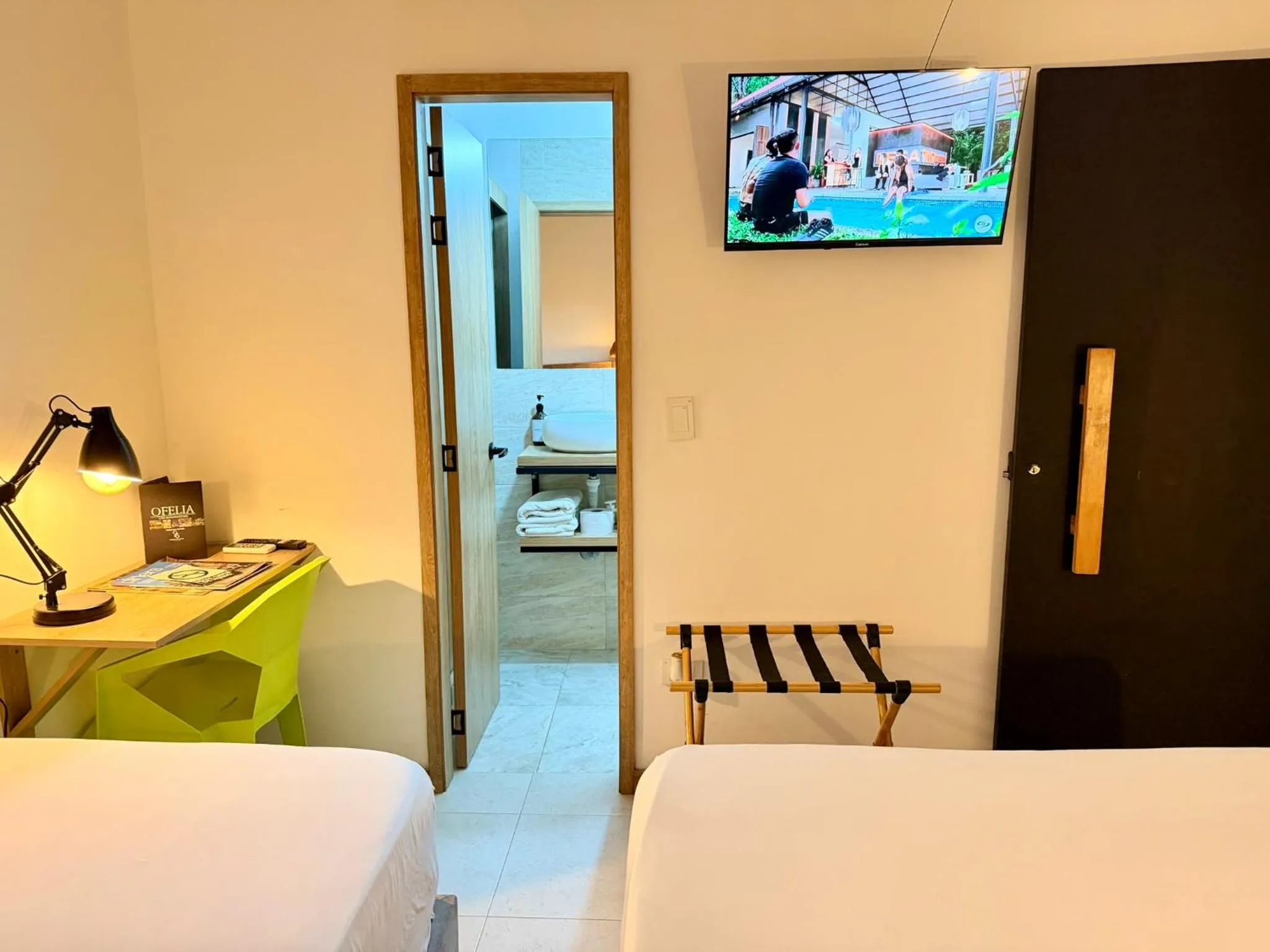 Bed in HOTEL 9.5 SAN FERNANDO