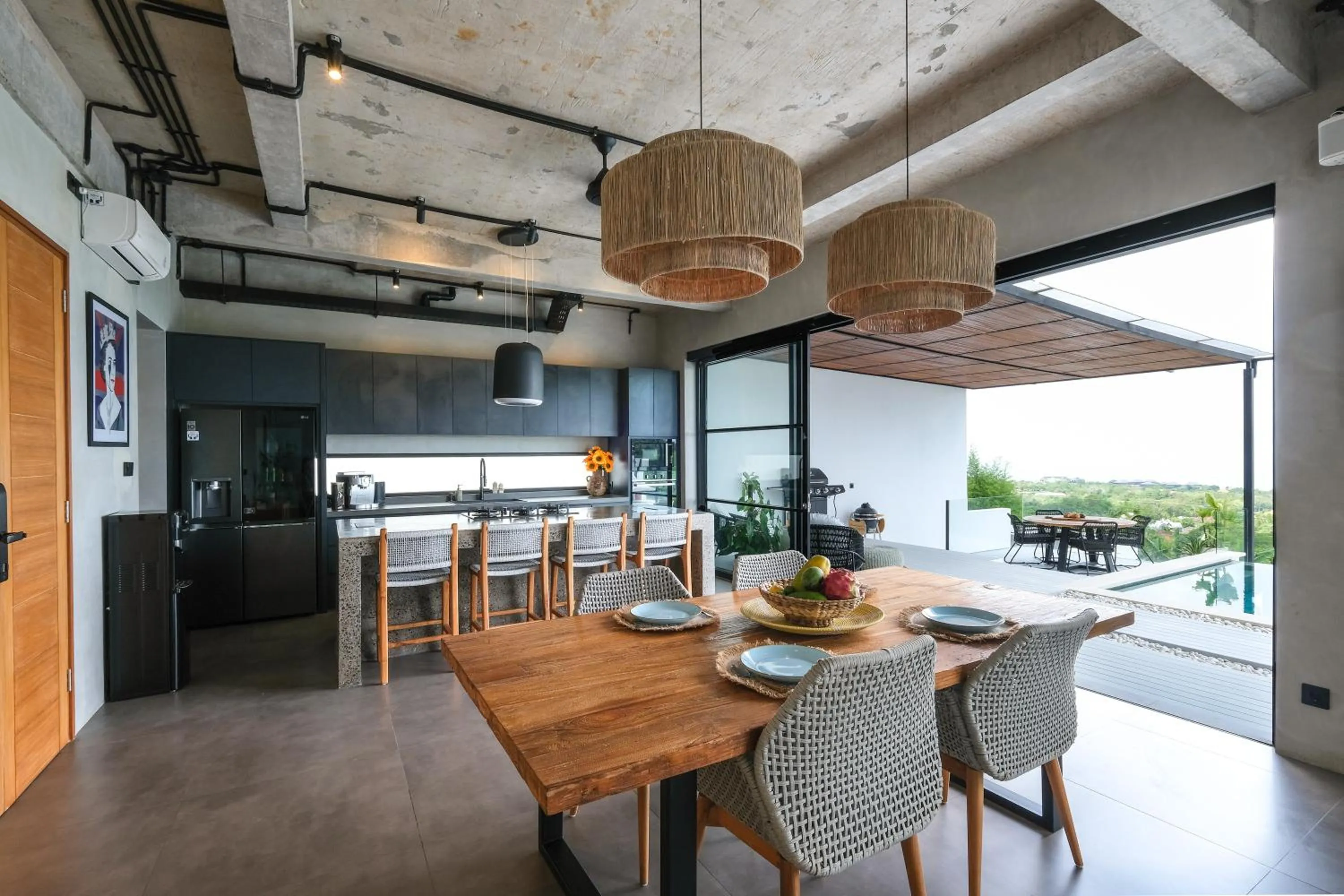 Dining area in Makai Uluwatu