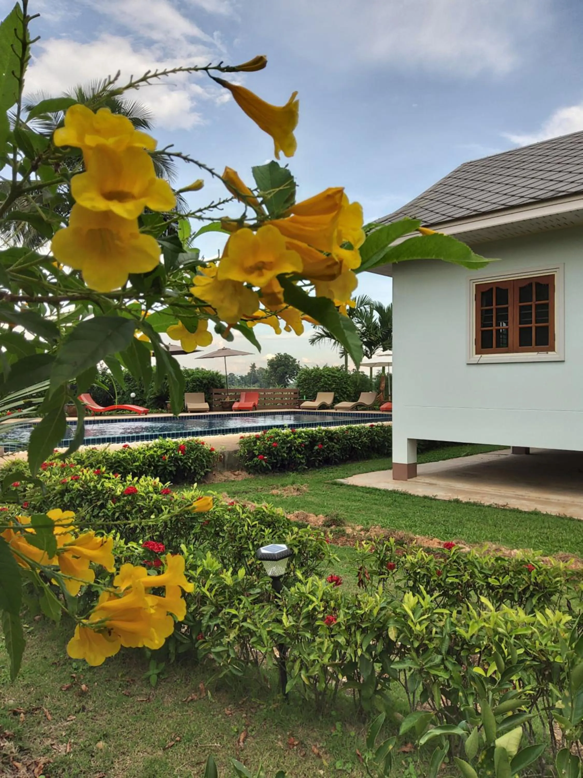 Garden in Baan innto resort