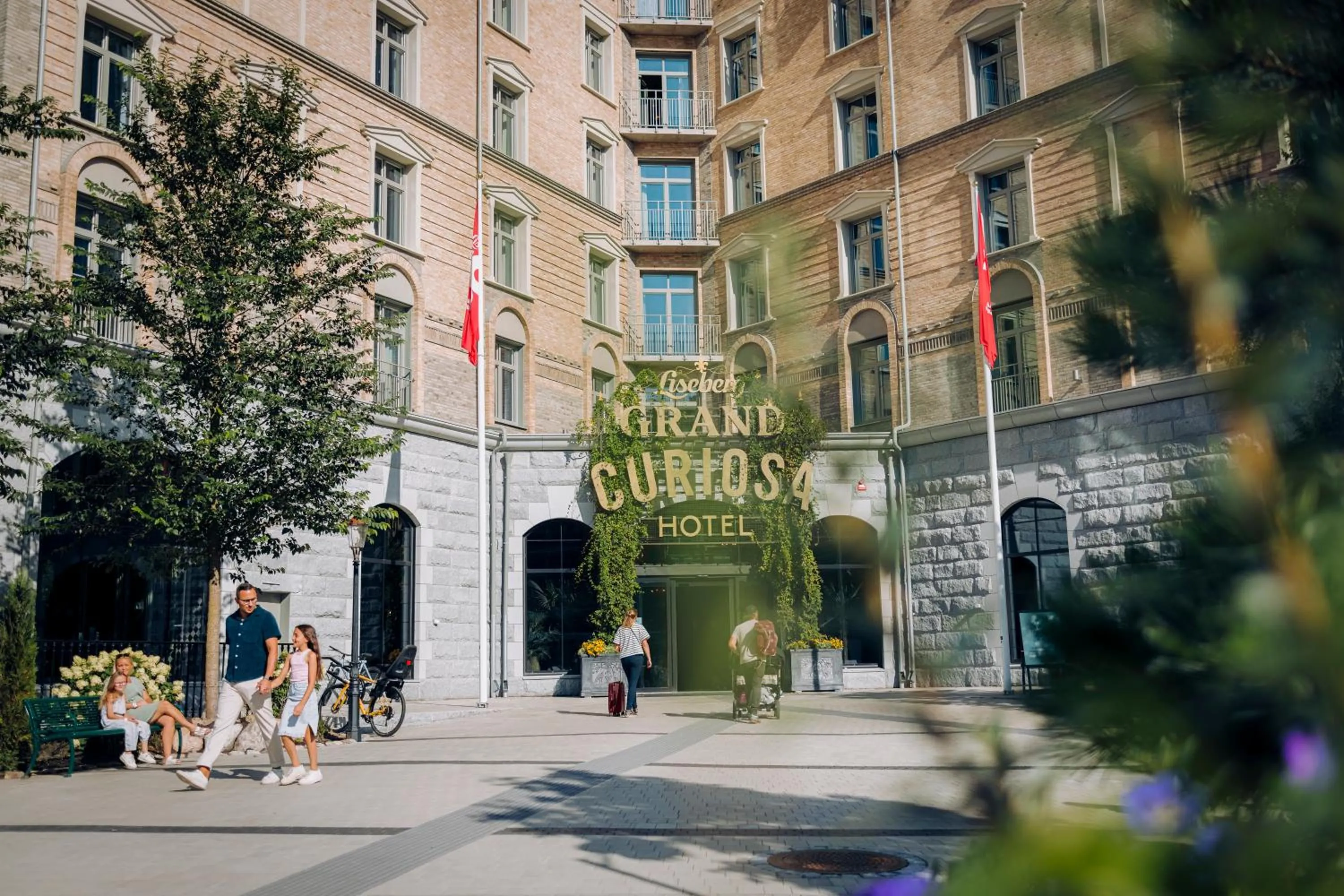 Facade/entrance in Liseberg Grand Curiosa Hotel