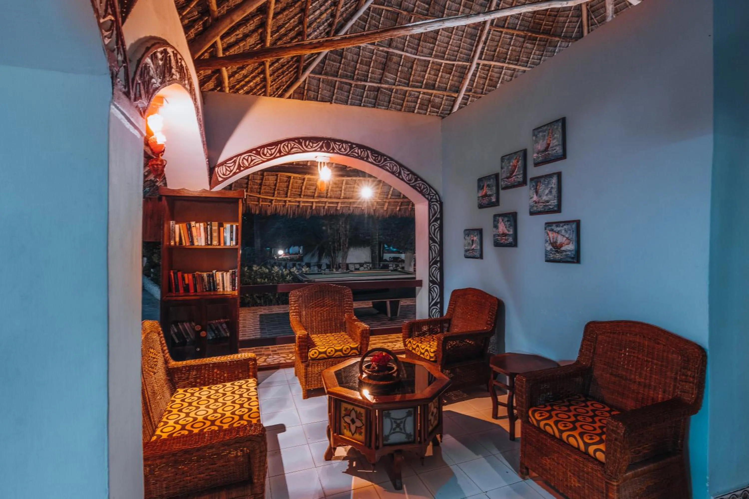 Lounge or bar in F-Zeen Boutique Hotel Zanzibar