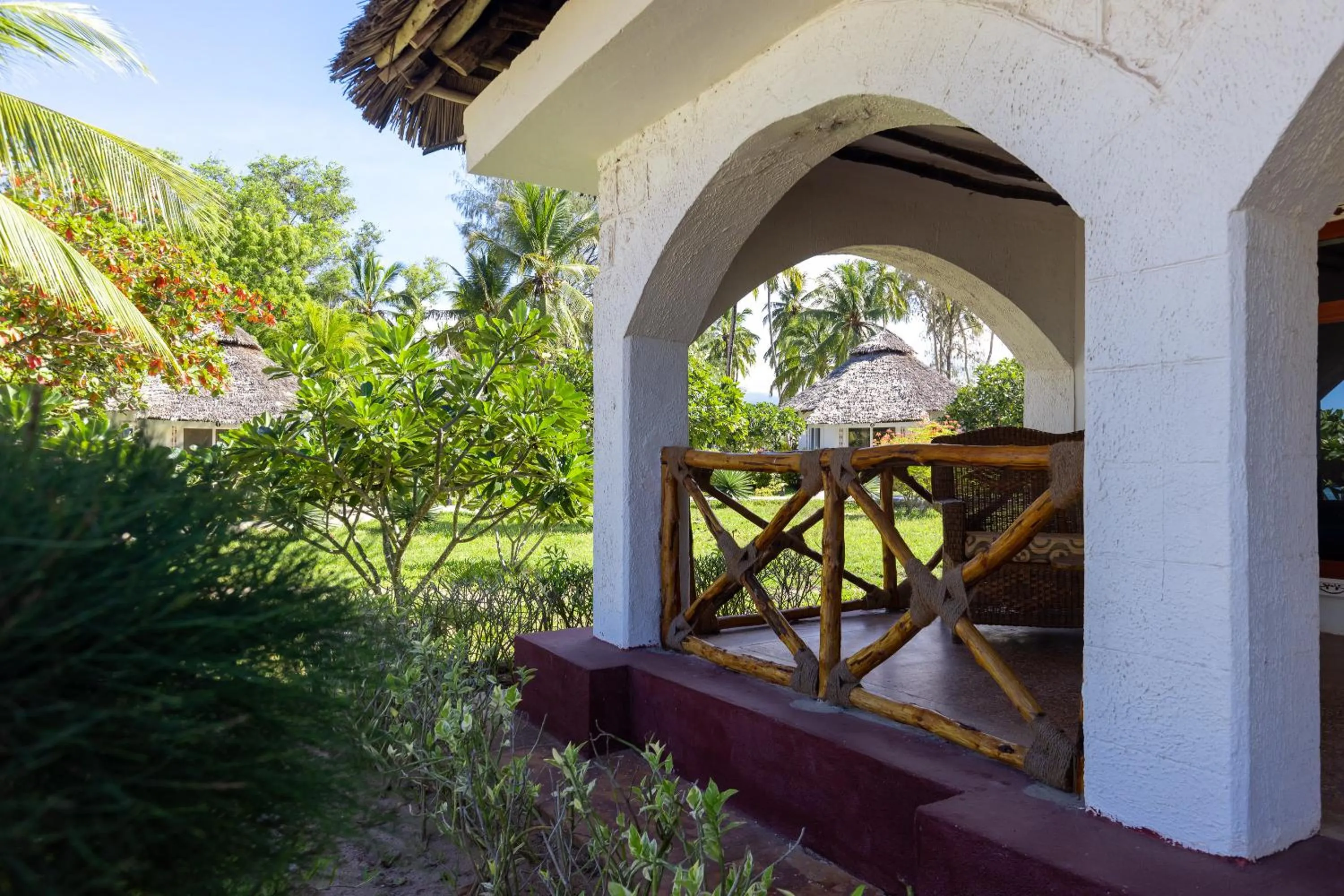 Patio in F-Zeen Boutique Hotel Zanzibar