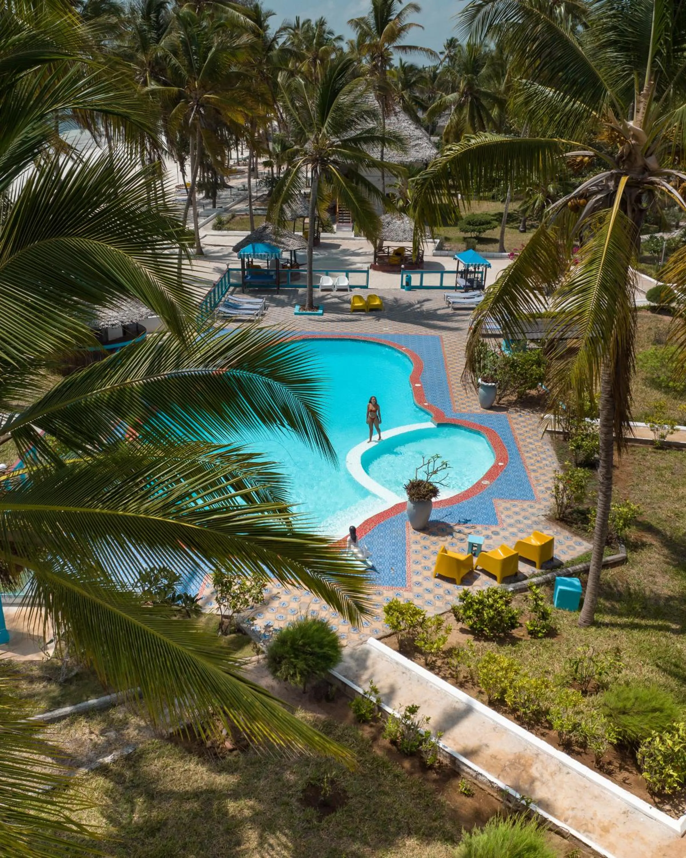 Bird's eye view in F-Zeen Boutique Hotel Zanzibar