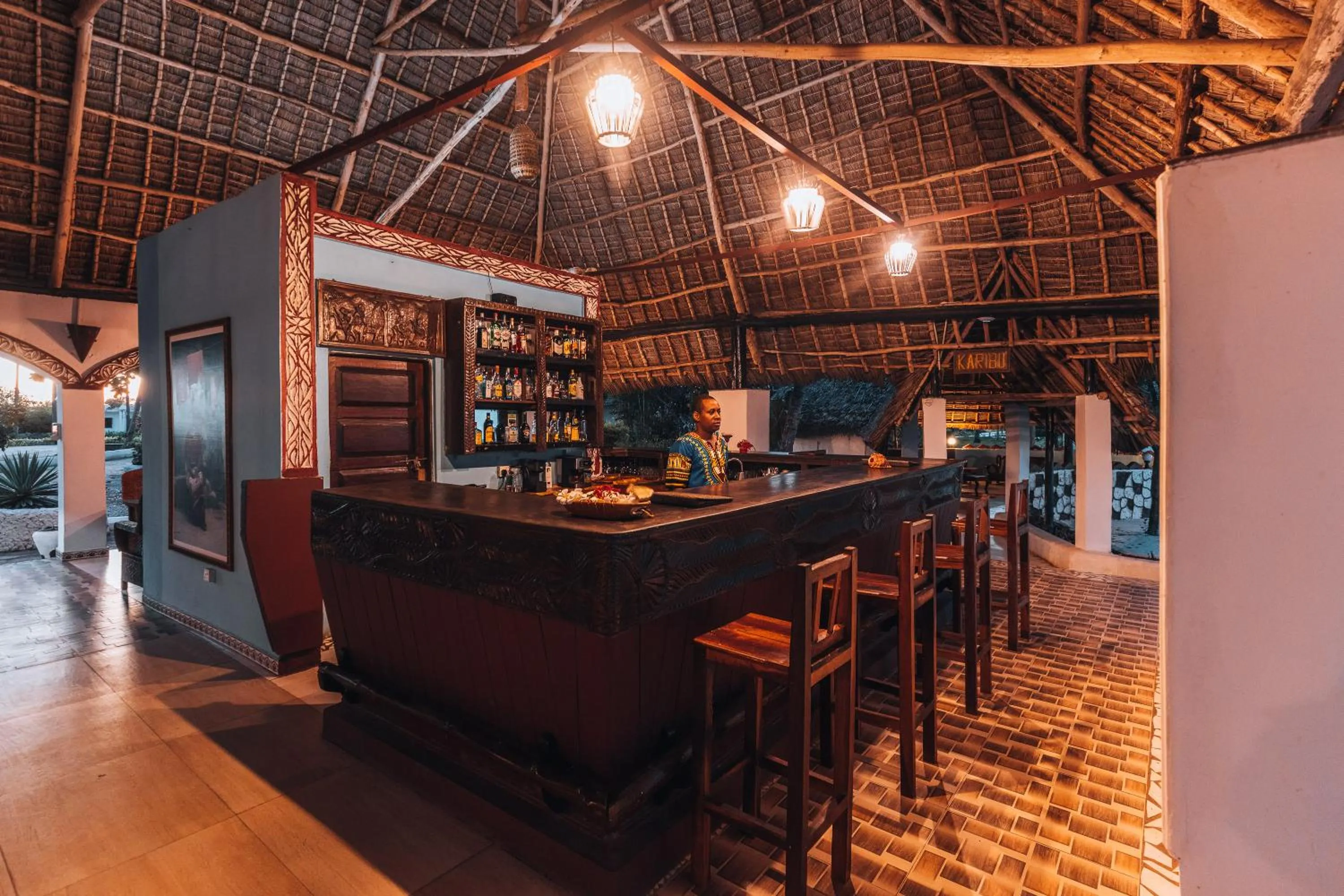 Lounge or bar in F-Zeen Boutique Hotel Zanzibar