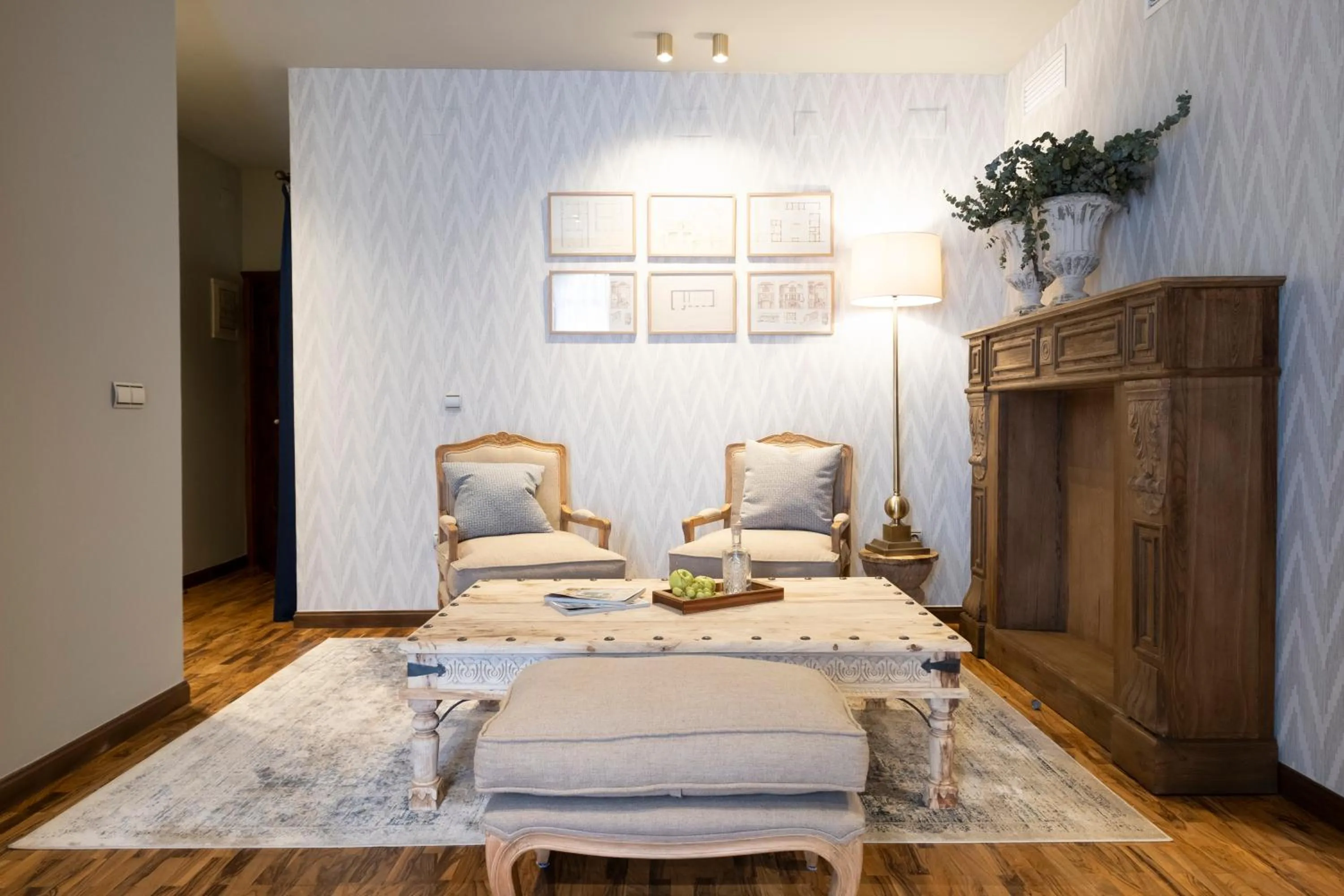 Living room in Hotel Cetina Palacio de los Salcedo