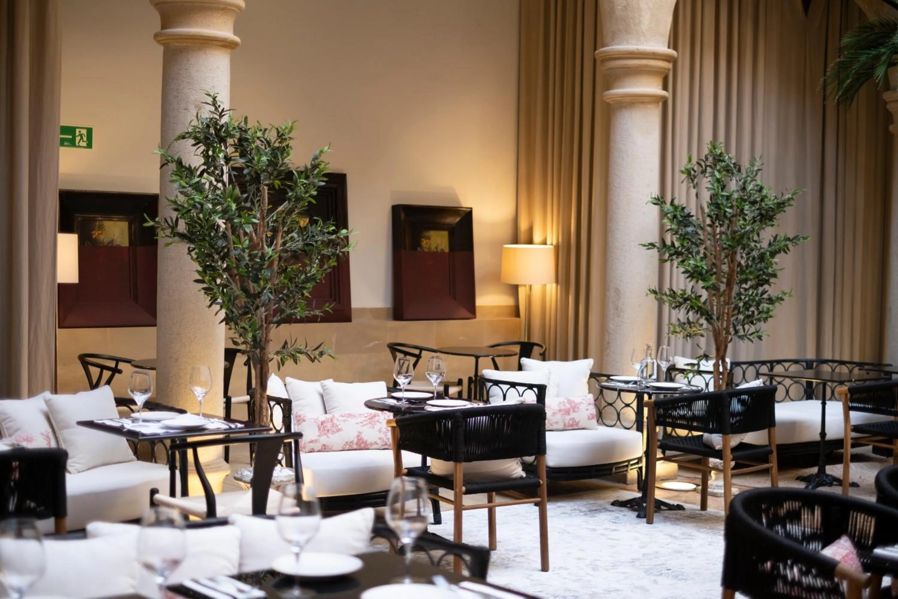 Patio in Hotel Cetina Palacio de los Salcedo