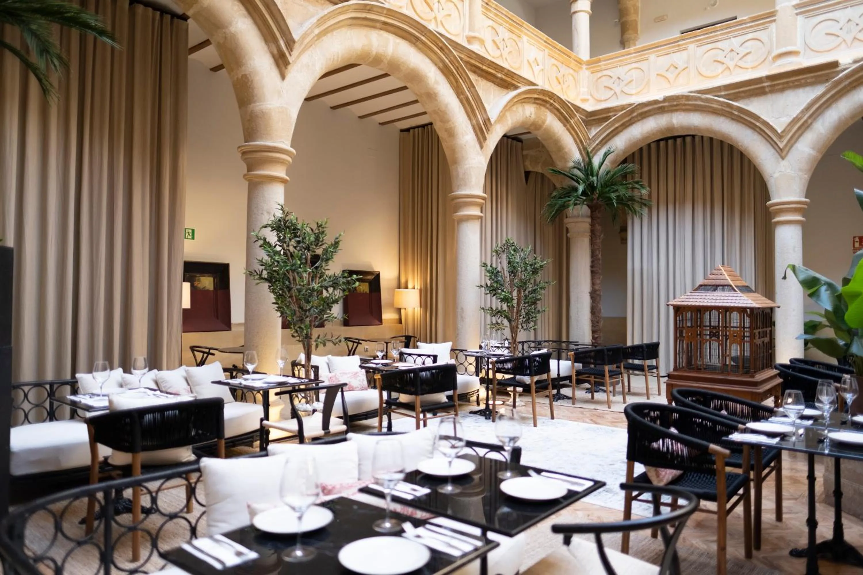 Patio in Hotel Cetina Palacio de los Salcedo